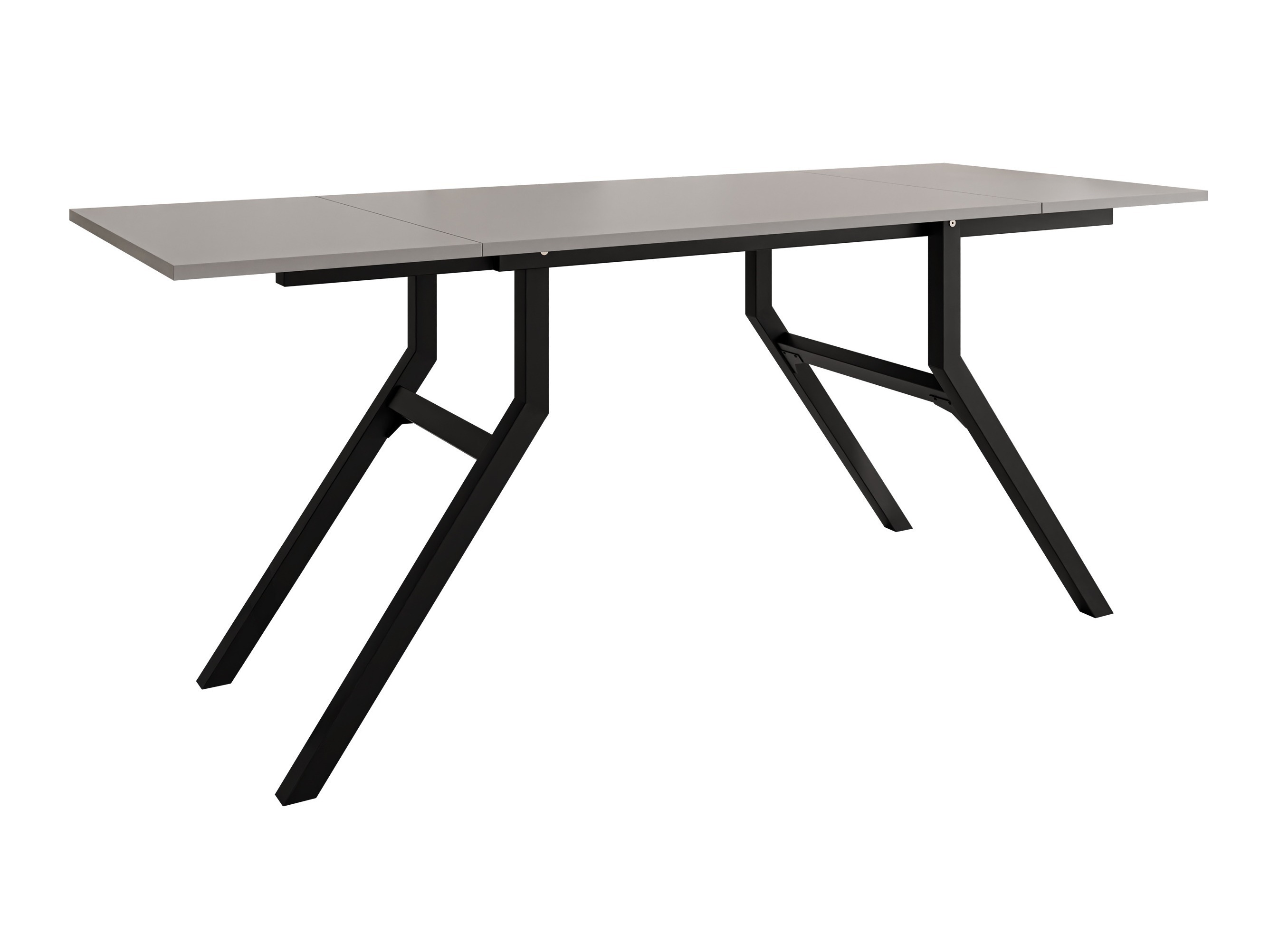 Măsuță de cafea extensibila Oswego 151 (Grafit + Negru)