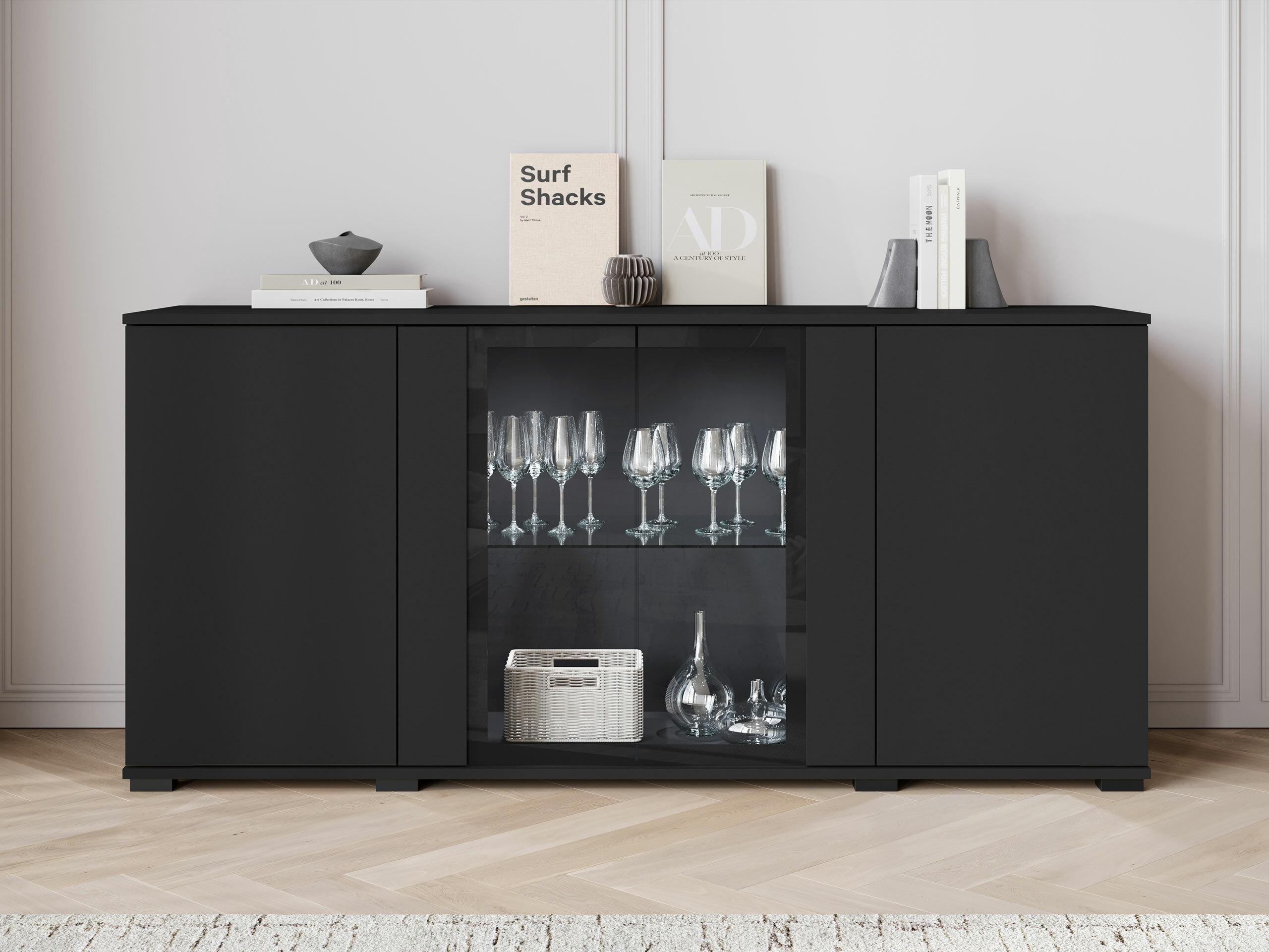 Bufet Torcame 102 (Negru)