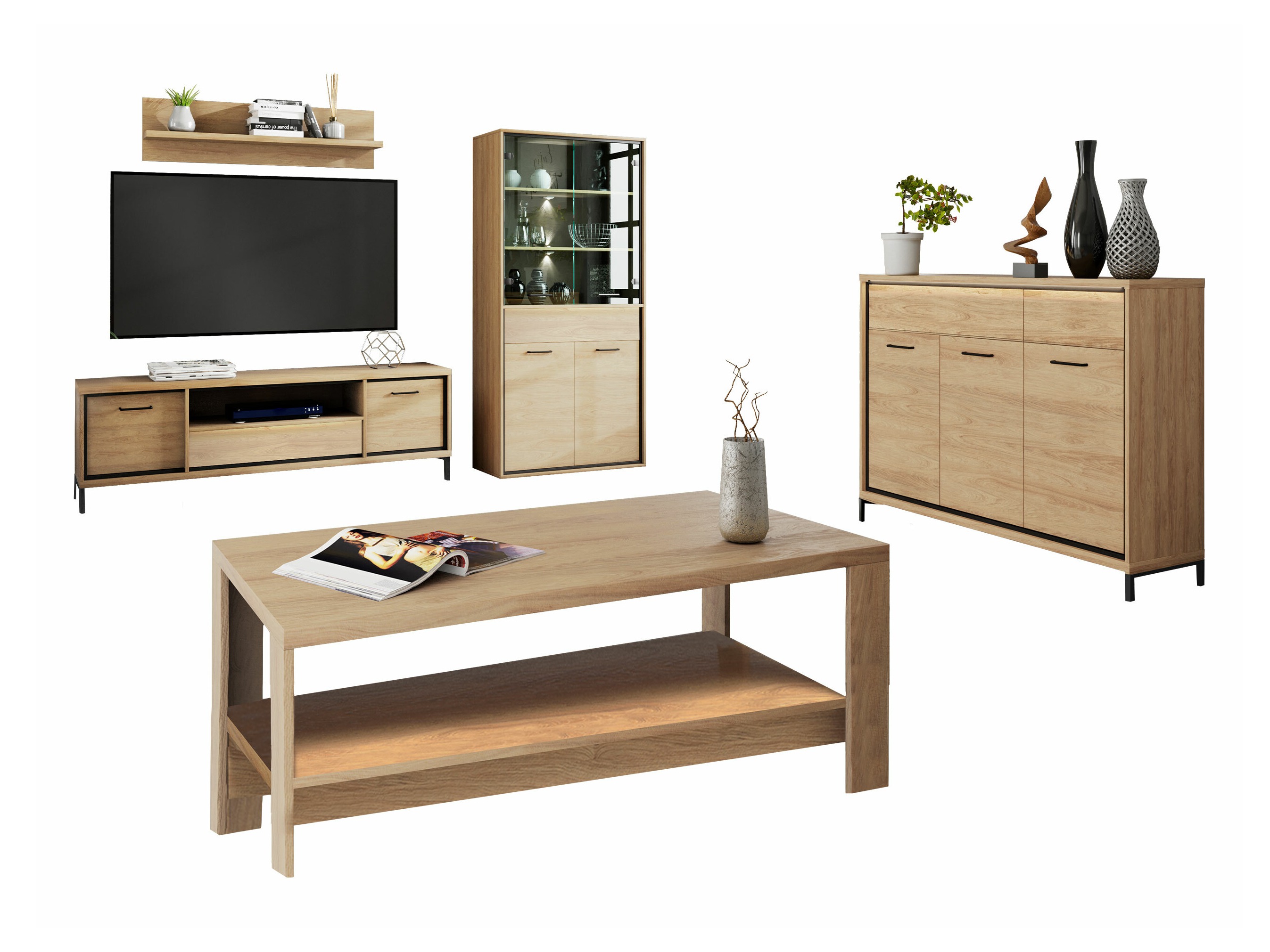 Set de living Etrmoni 118 (Maro deschis)
