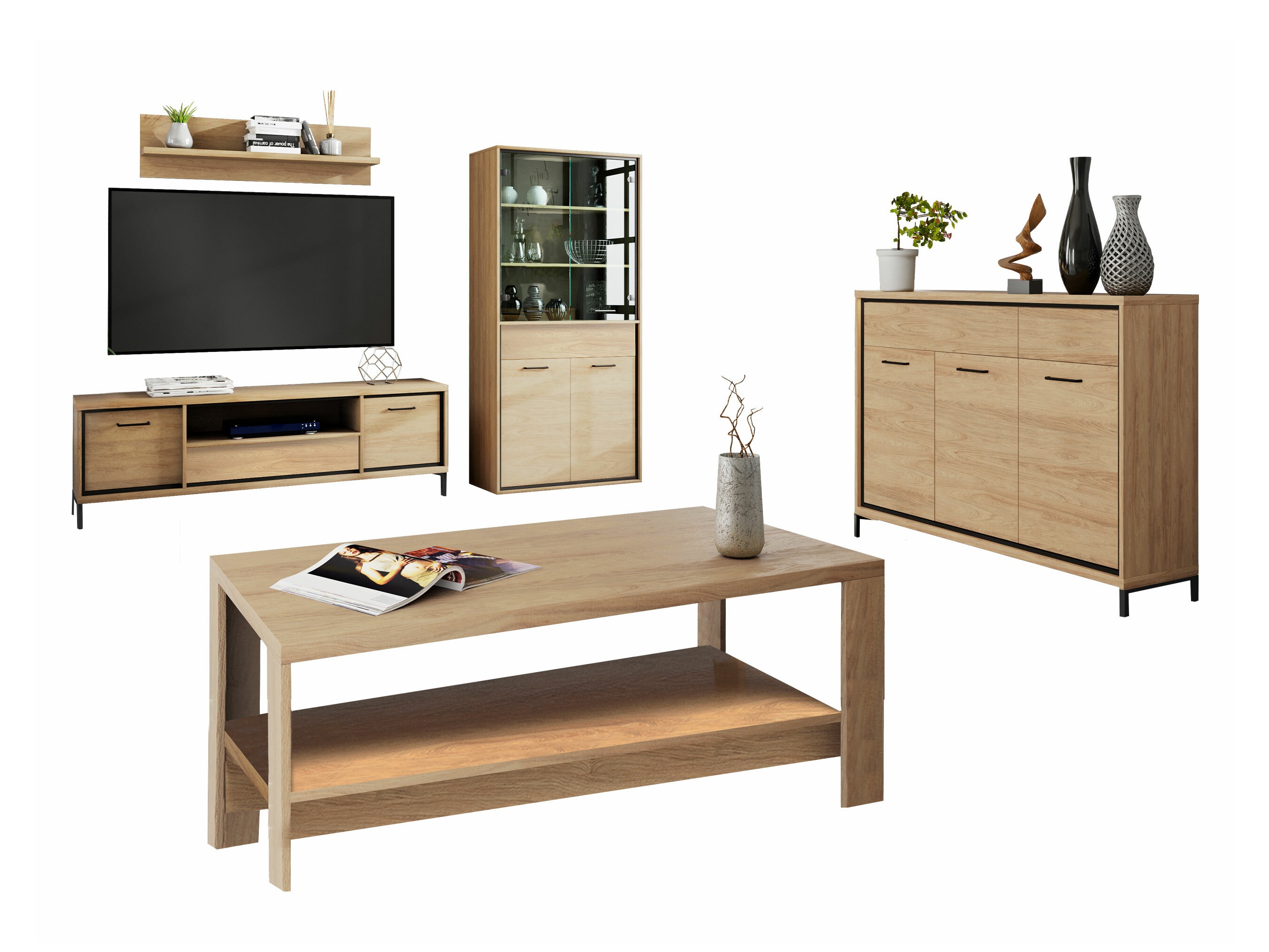 Set de living Etrmoni 118 (Maro deschis)