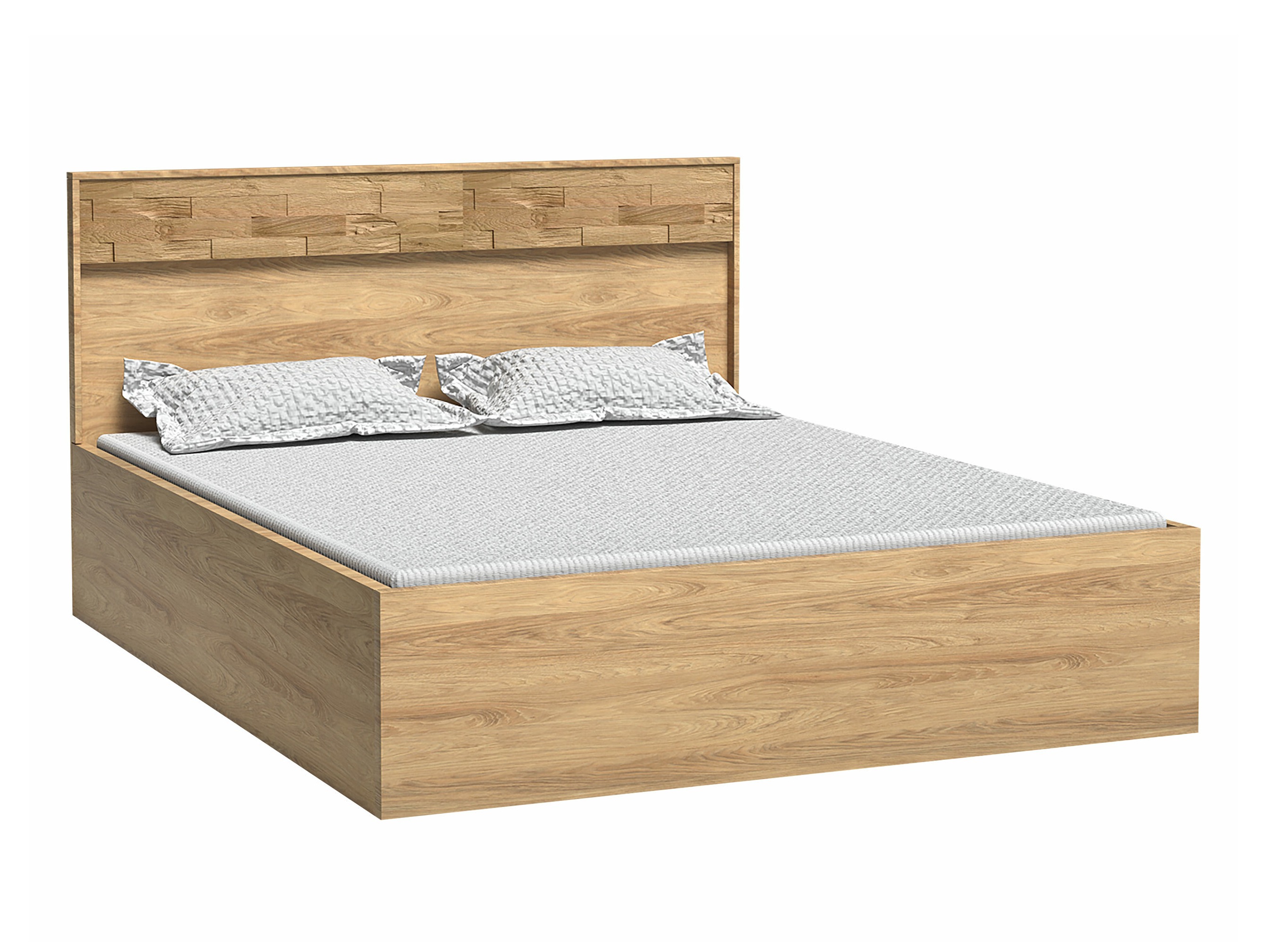 Set dormitor Etrmoni 122 (Maro deschis + Stejar)