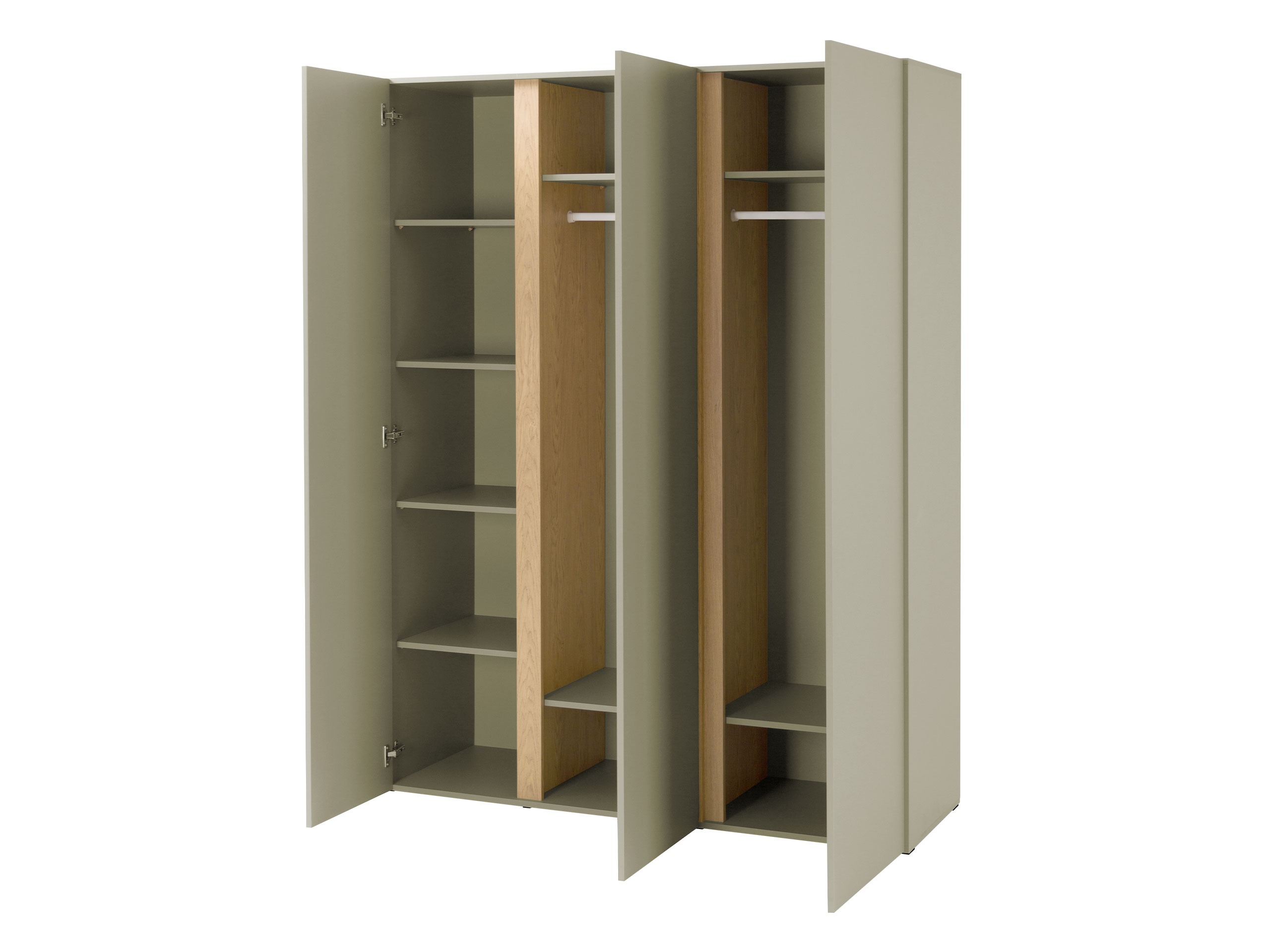 Set de mobilier Fiosono 114 (Bej + Stejar deschis)