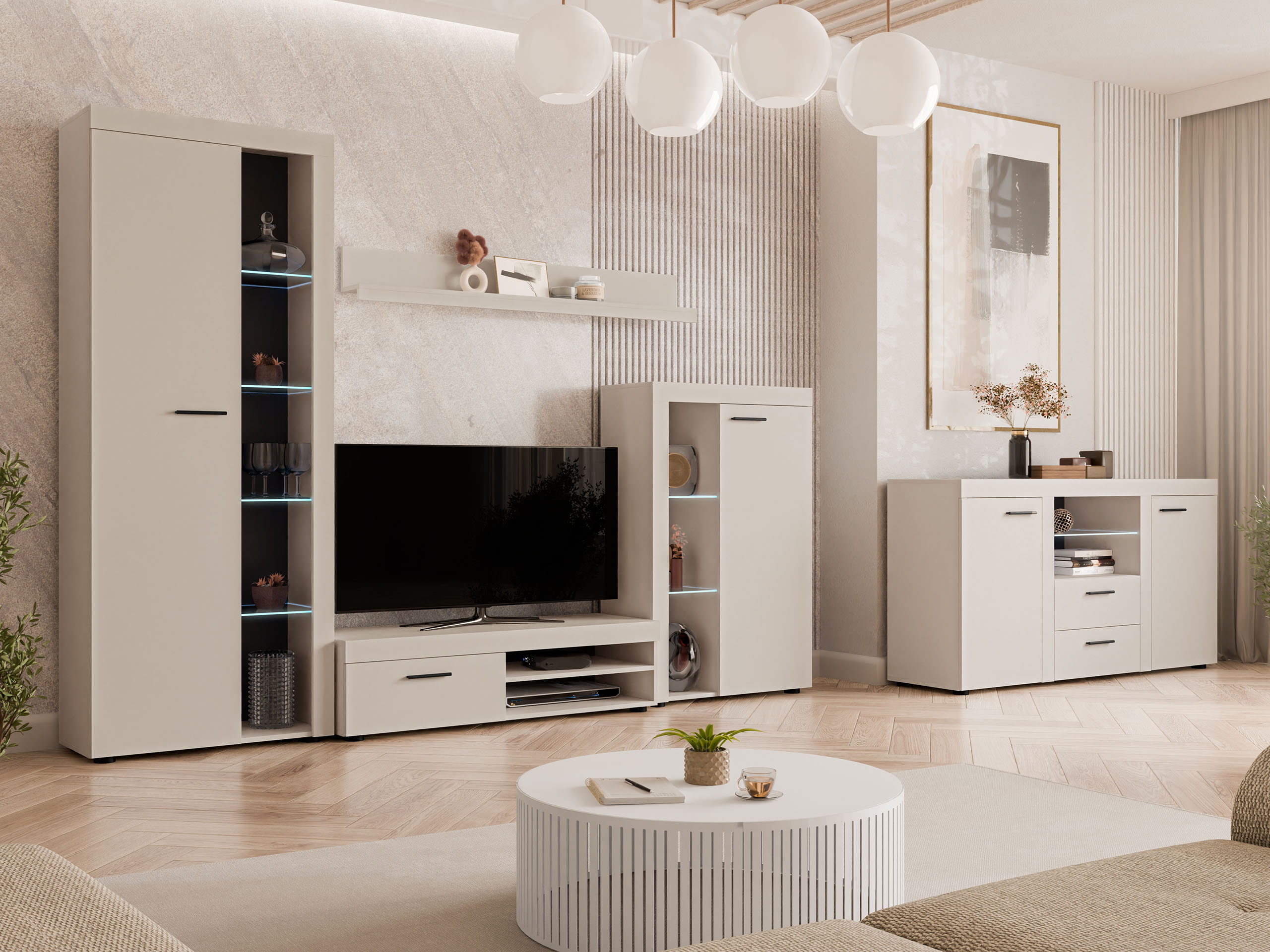 Set de living Univio I (Bej)