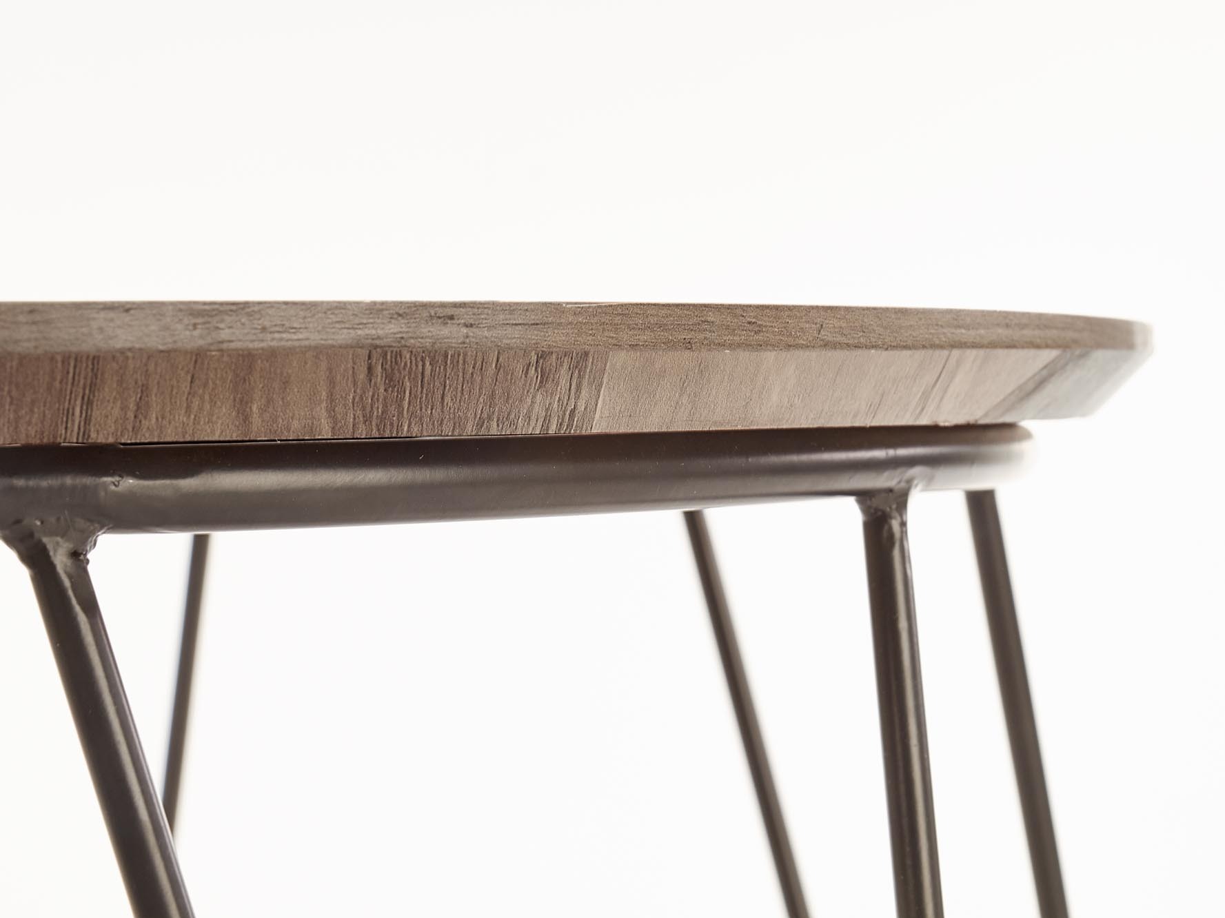Măsuță de cafea Houston 689 (Nuca + Negru)