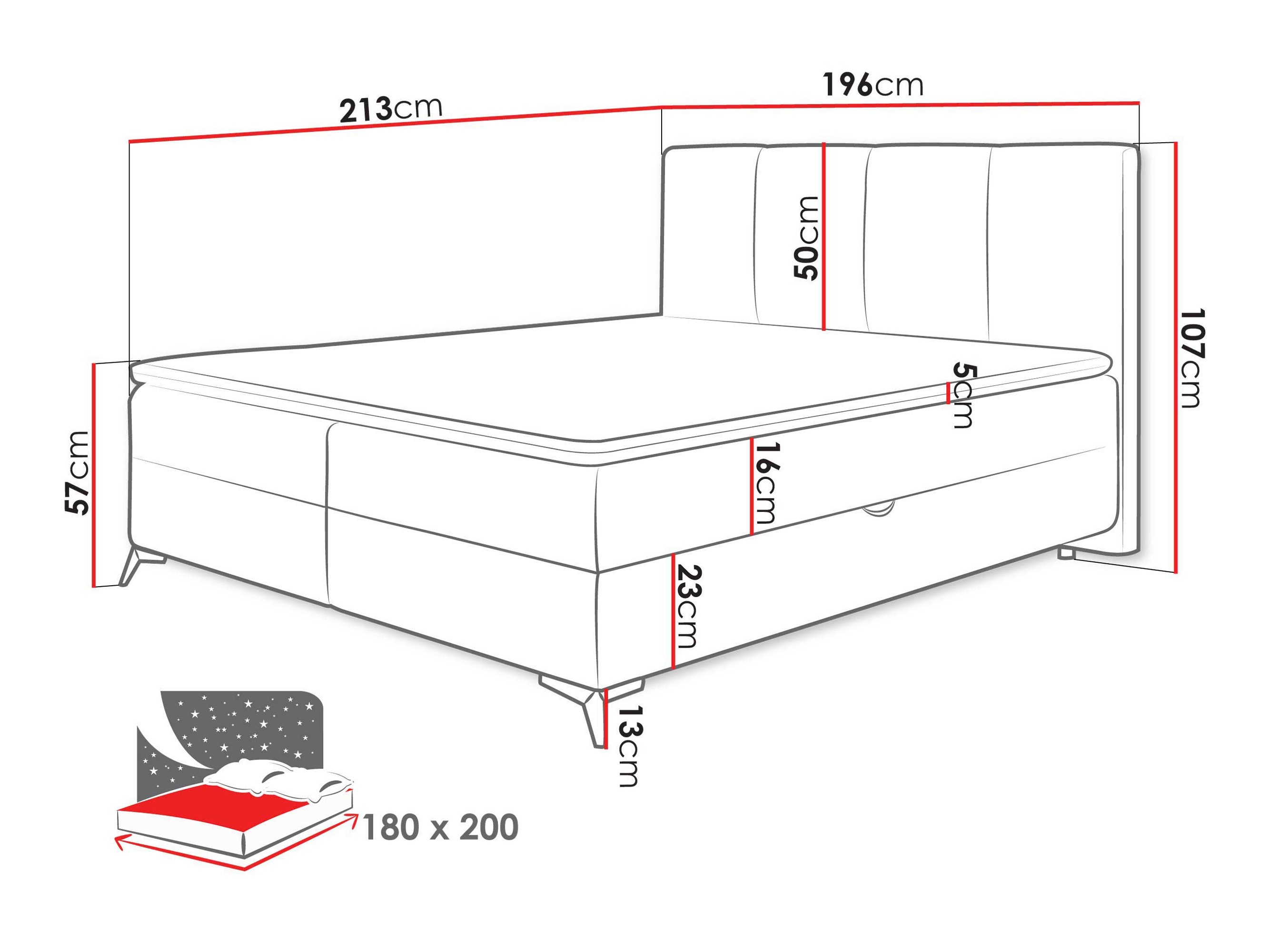 Pat boxspring Viter (Vibe 03)