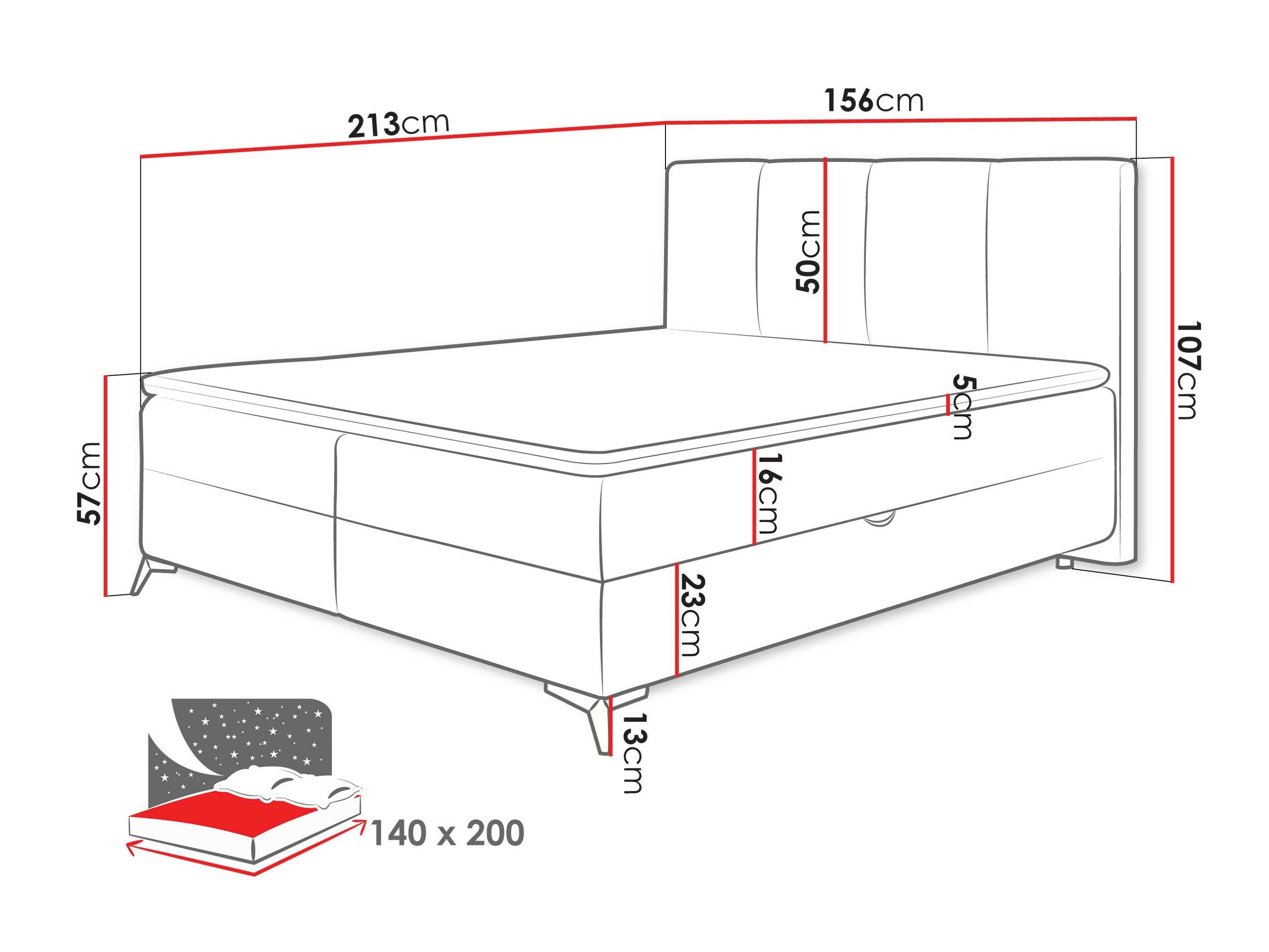 Pat boxspring Viter (Vibe 06)