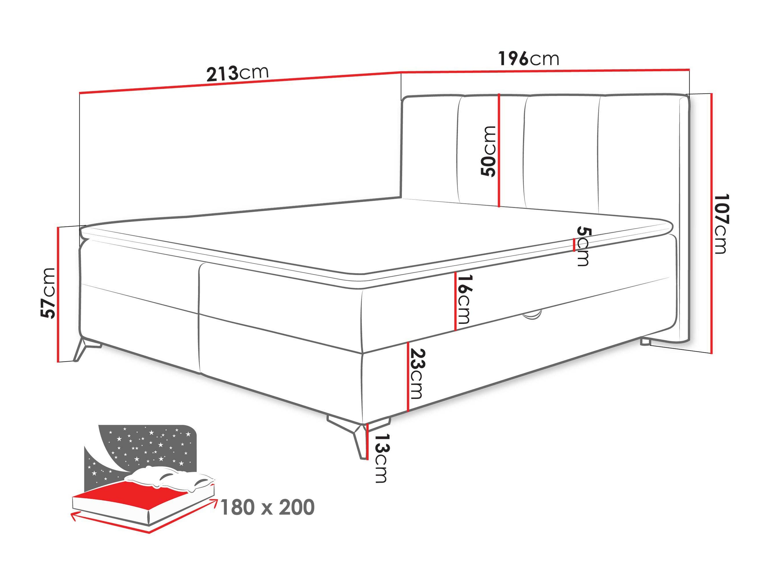 Pat boxspring Viter (Vibe 06)
