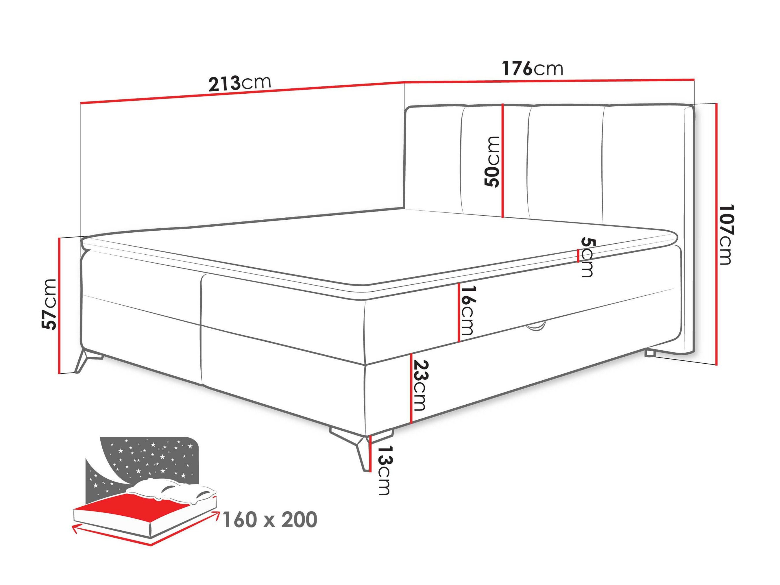 Pat boxspring Viter (Vibe 07)