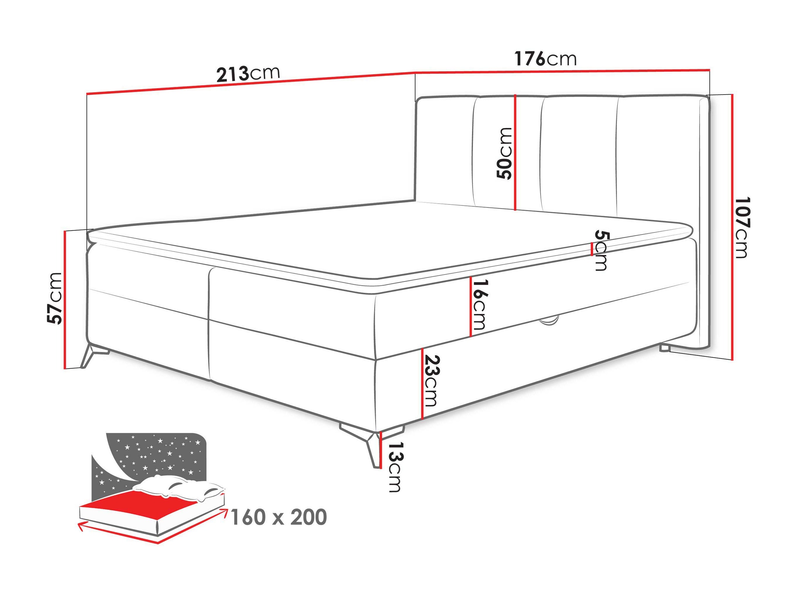 Pat boxspring Viter (Vibe 86)