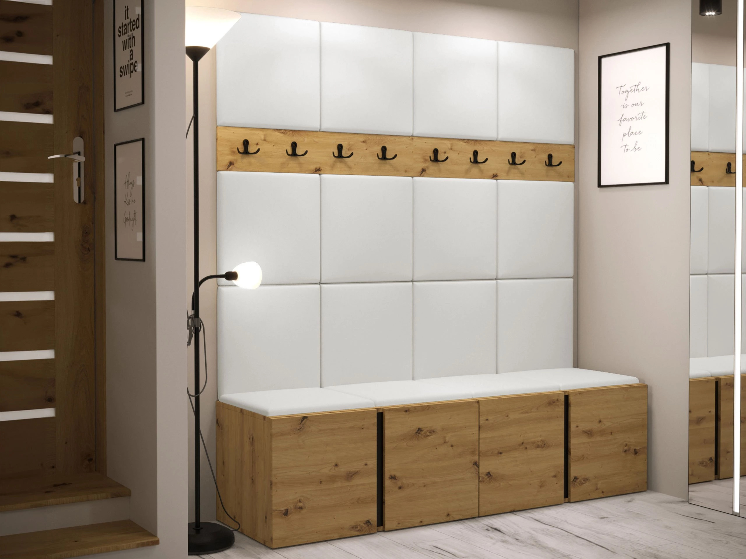 Set de hol Pinis V (Piele eco Soft 017)