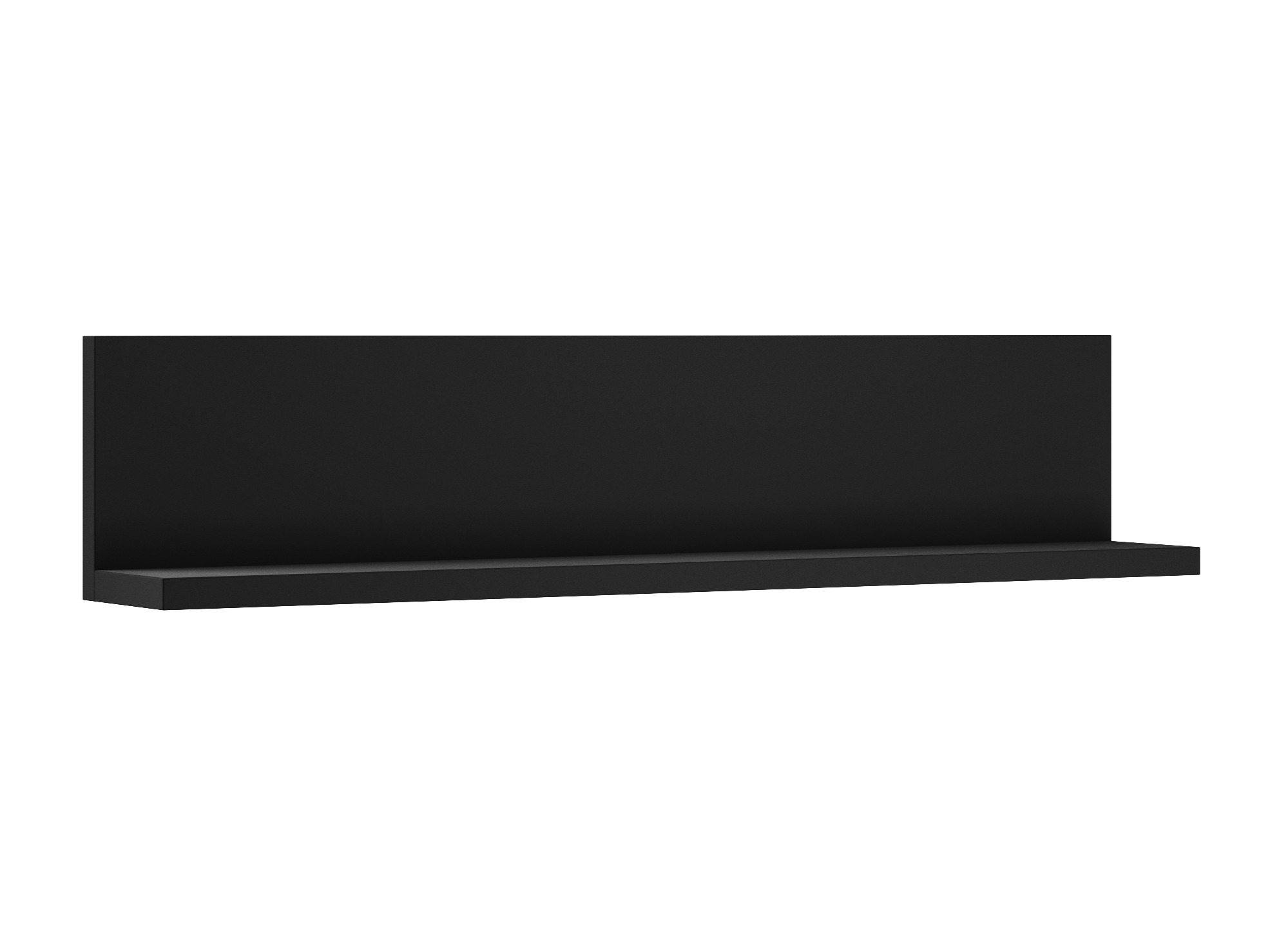 Raft de perete Lutiva 102 (Negru mat)