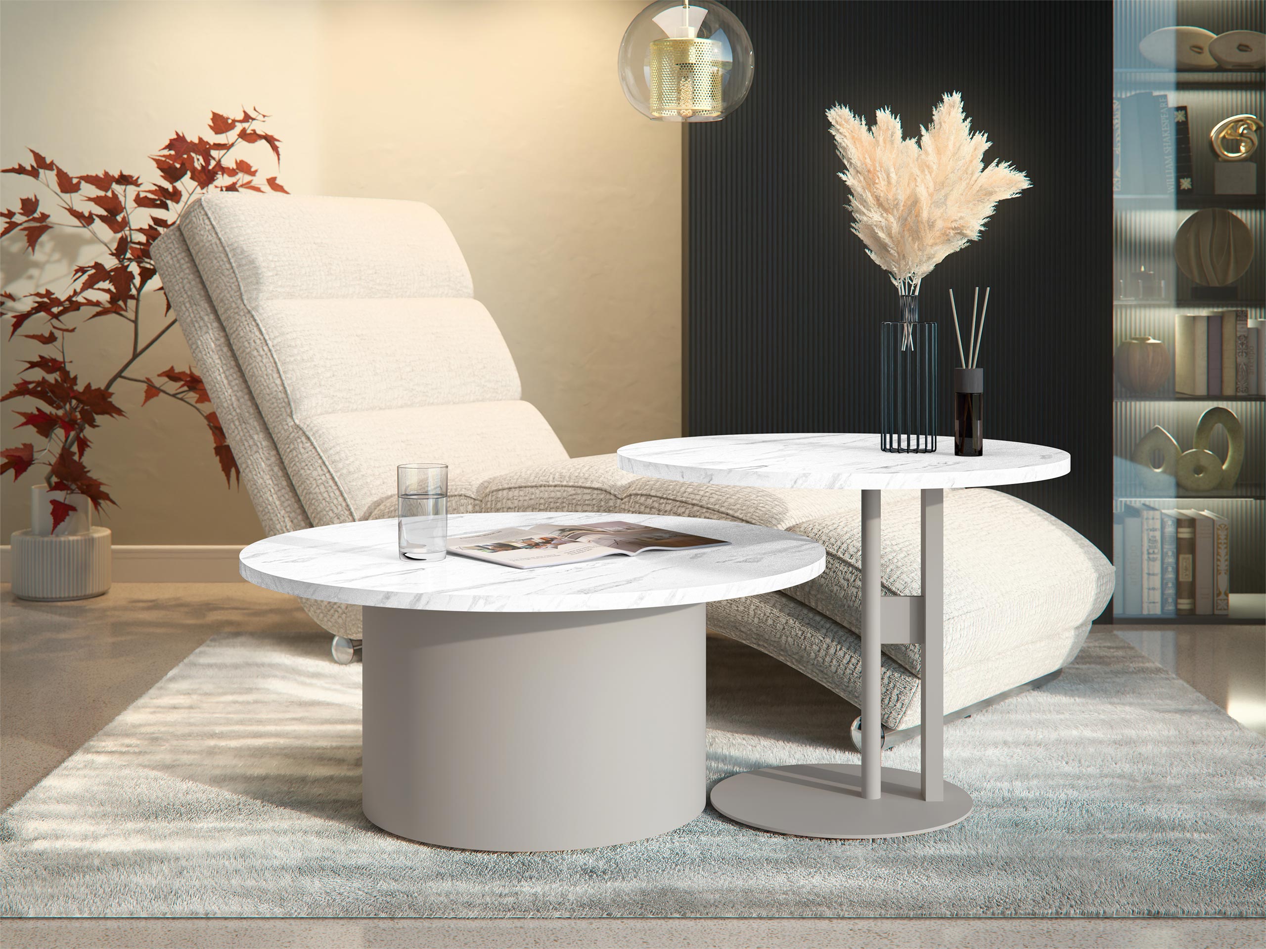 Set de măsuțe de cafea Oswego 160