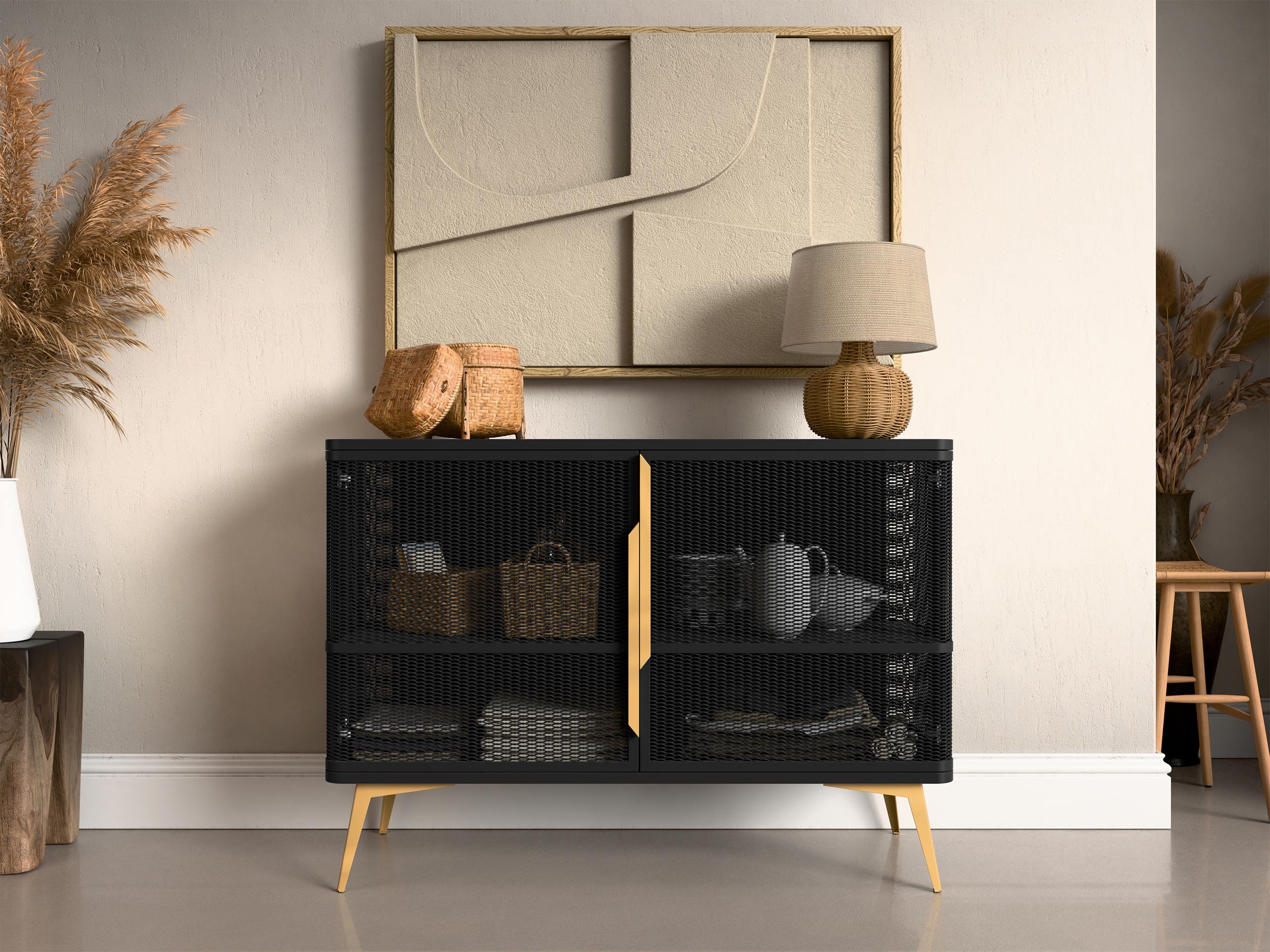 Bufet Camfelo 100 (Negru)