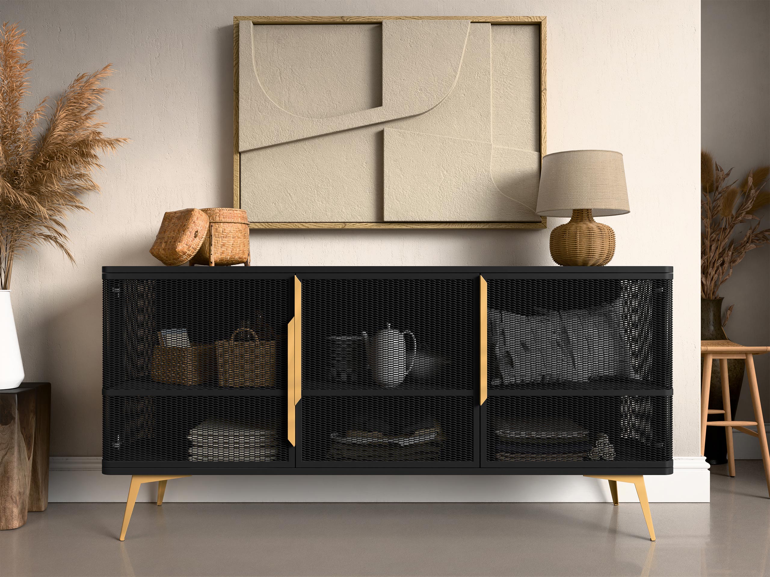 Bufet Camfelo 101 (Negru)