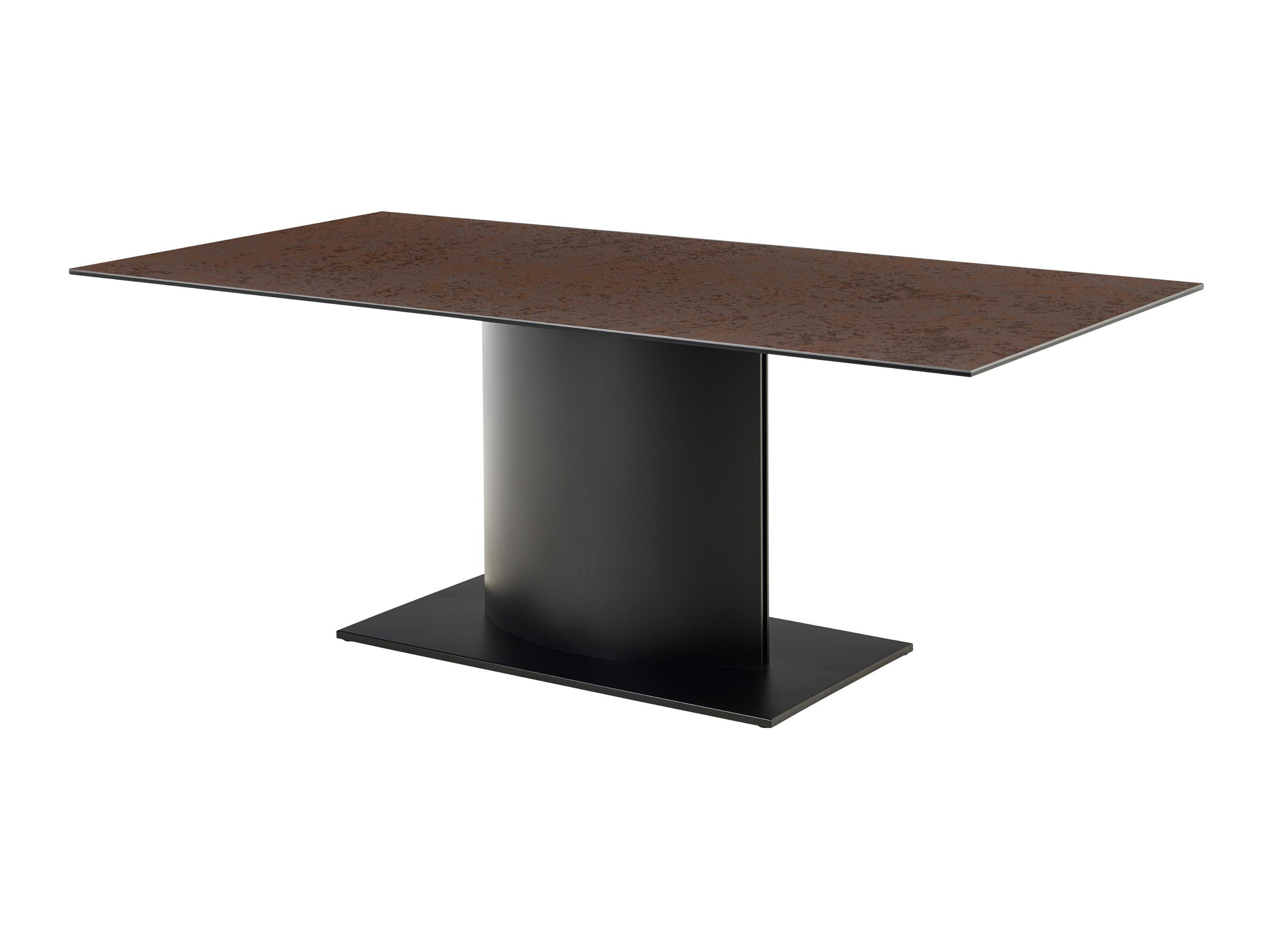 Masă Norsica 1030 (Negru + Maro)