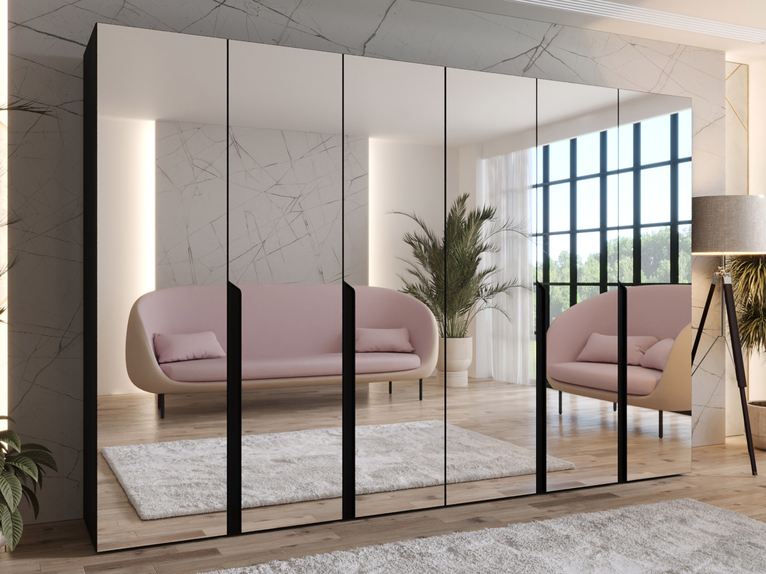 Dulap Hartford 593 (Negru)