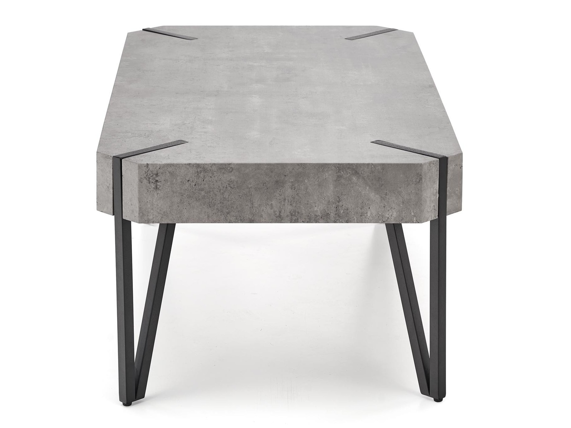 Măsuță de cafea Houston 303 (Beton + Negru)