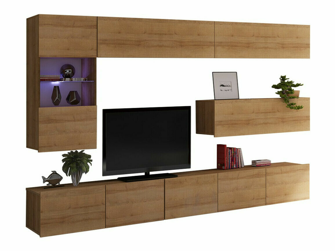 Set de living Remus IV (Stejar auriu)