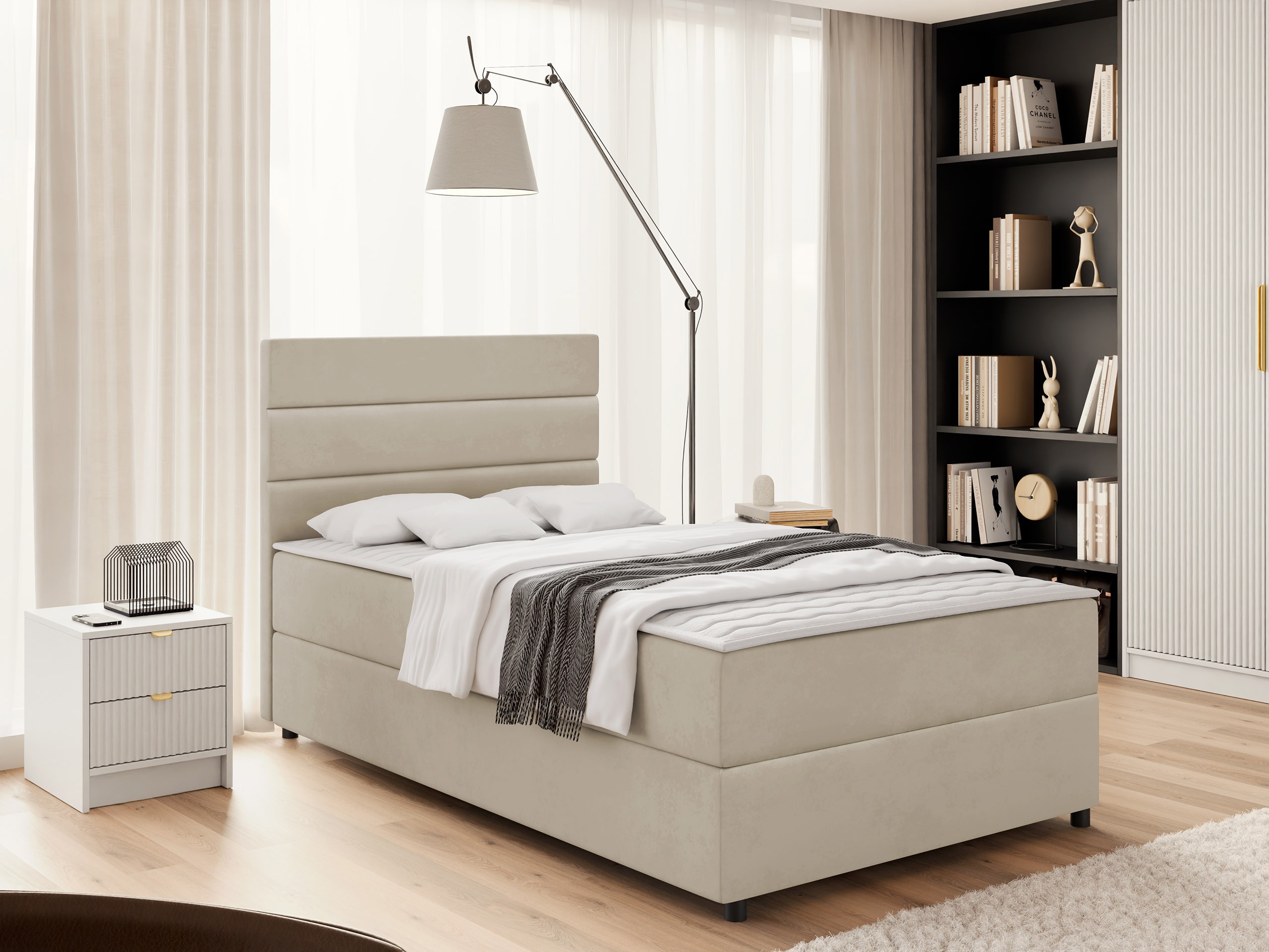 Pat boxspring Delphio (Manila 02)