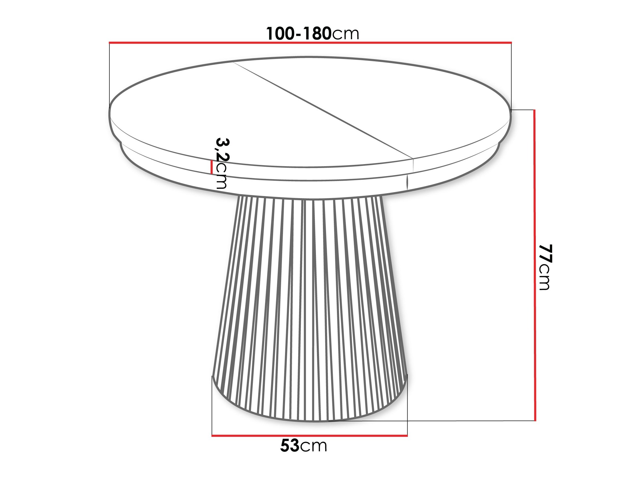 Masă Stanton 151