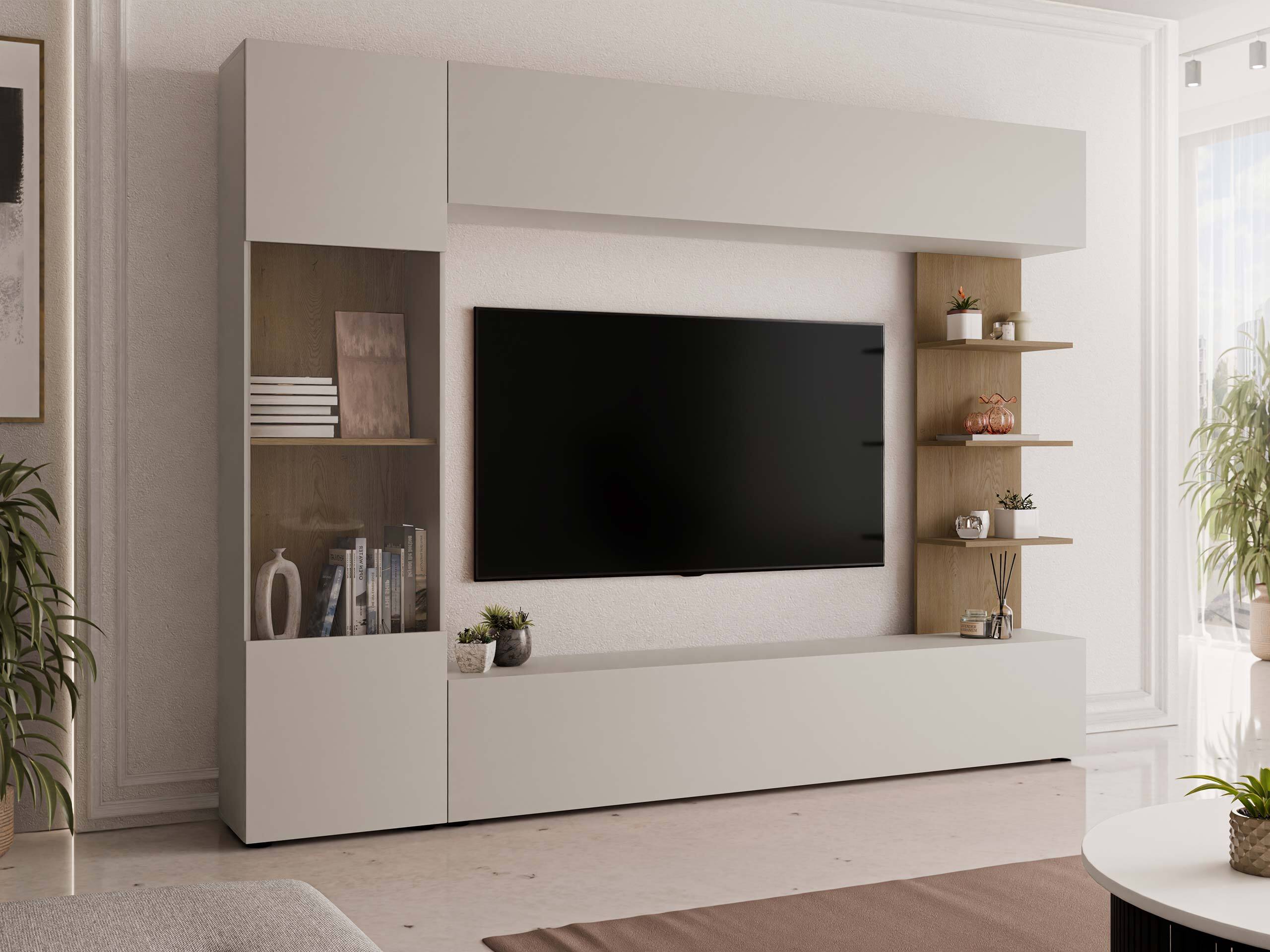 Set de living Comfivo Animus (Cașmir + Stejar)