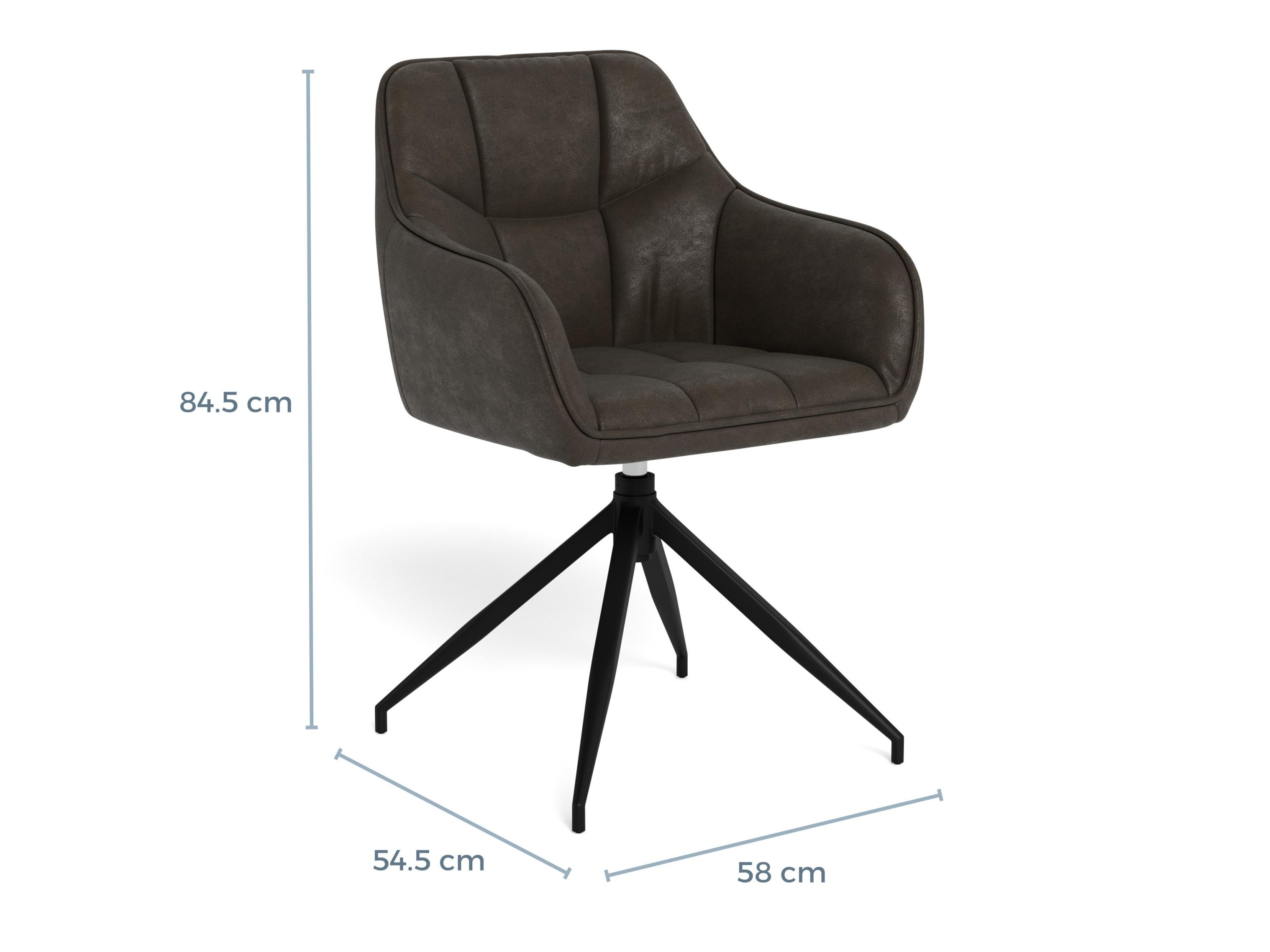Scaun Norsica 494 (Antracit + Negru)