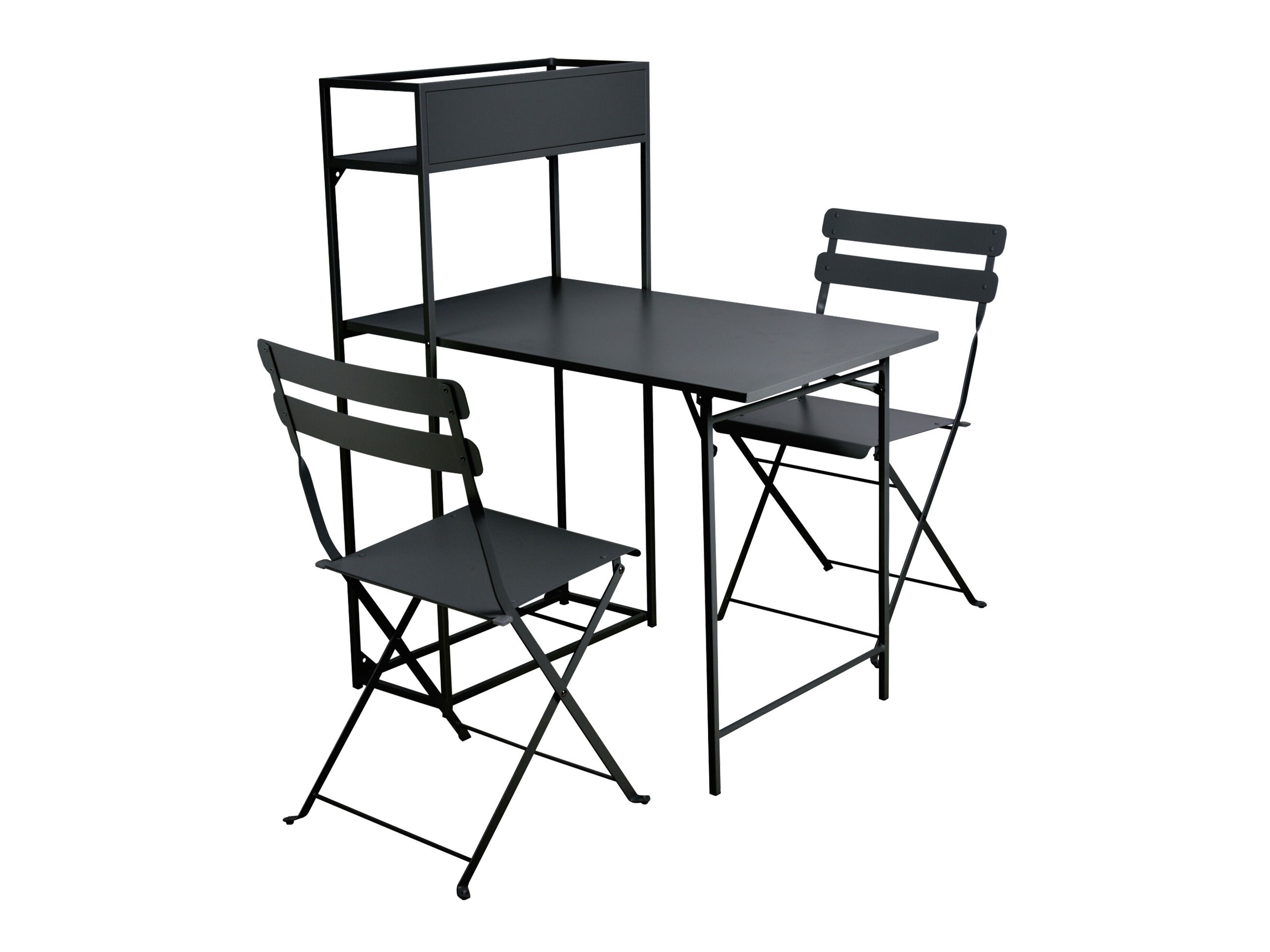 Set de balcon Lenitus (Negru)