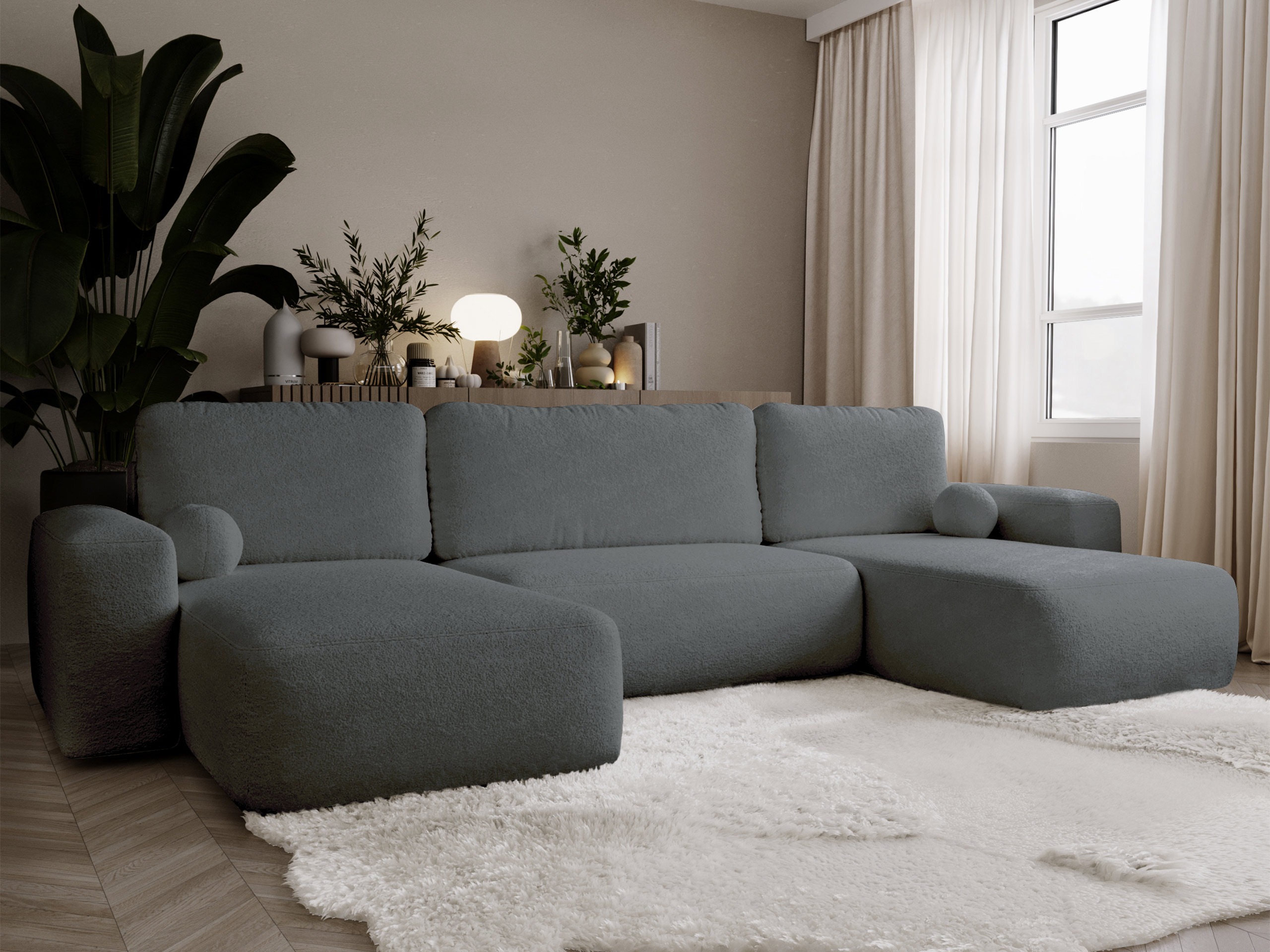 Colțar TrendyNest Piscor (Coral 80)