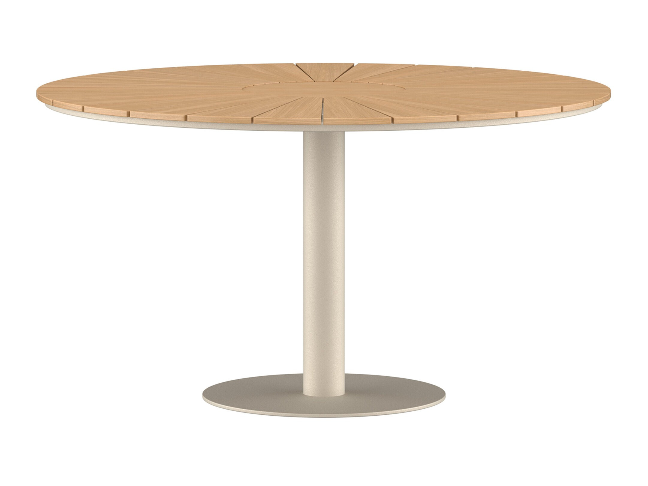 Masă de exterior Dallas 5166 (Bej + Teak)