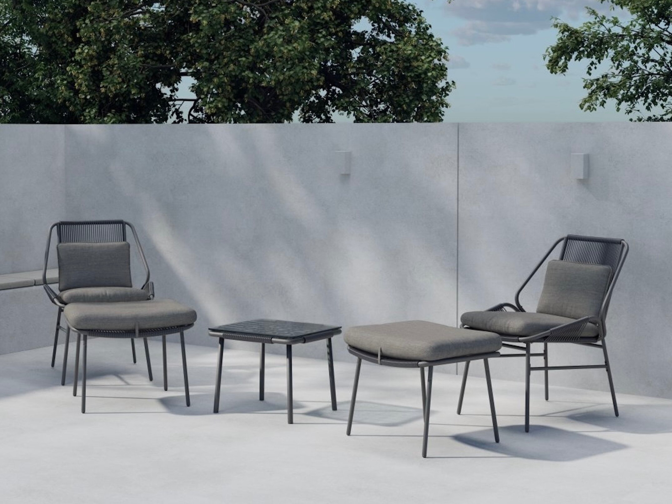 Set de balcon Dallas 5170