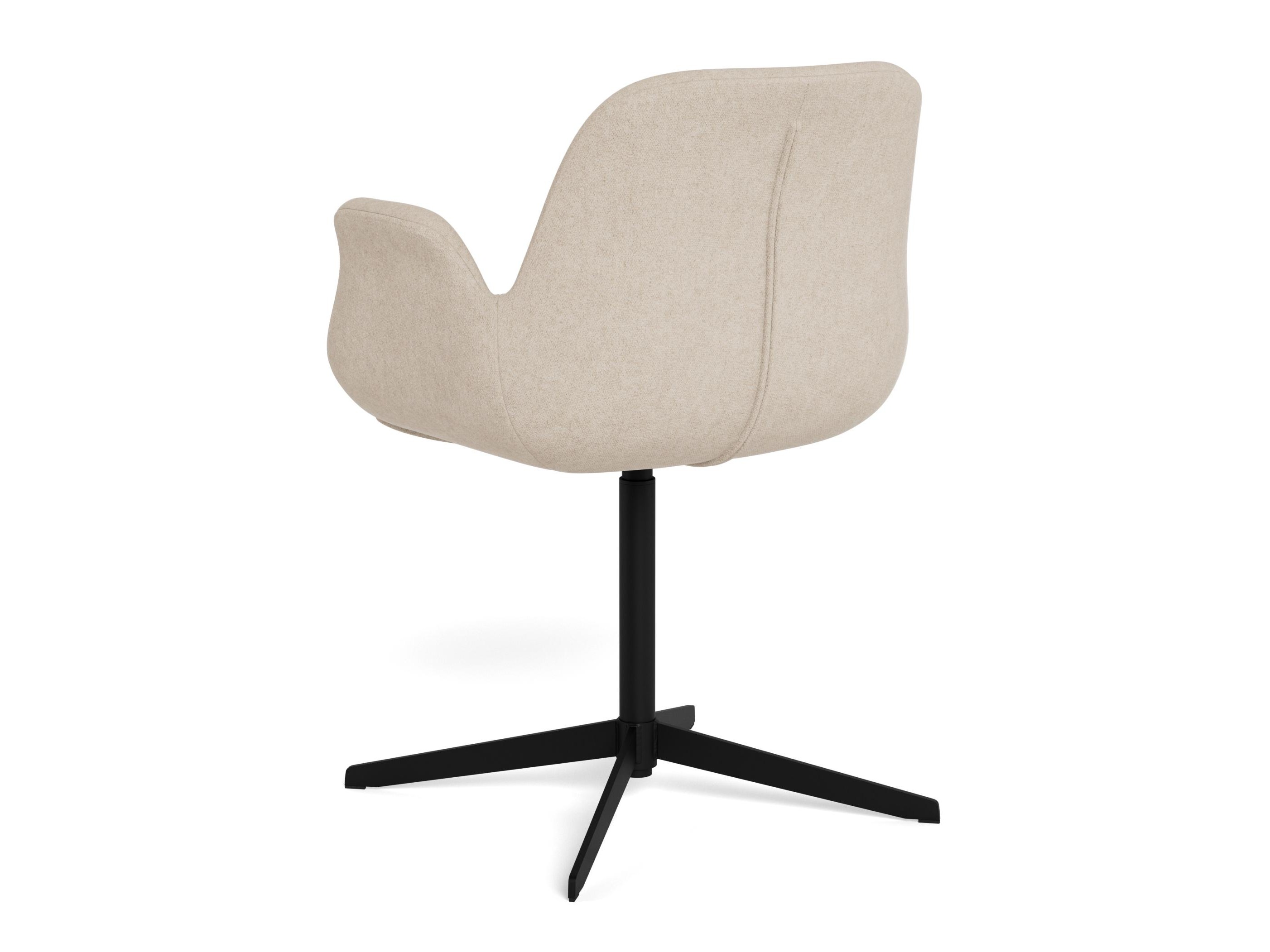 Scaun Norsica 1058 (Negru + Maro deschis)