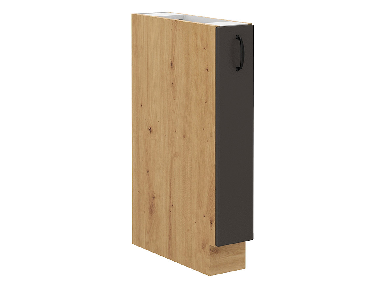 Dulap modular cu coș extensibil Retro Grey 101