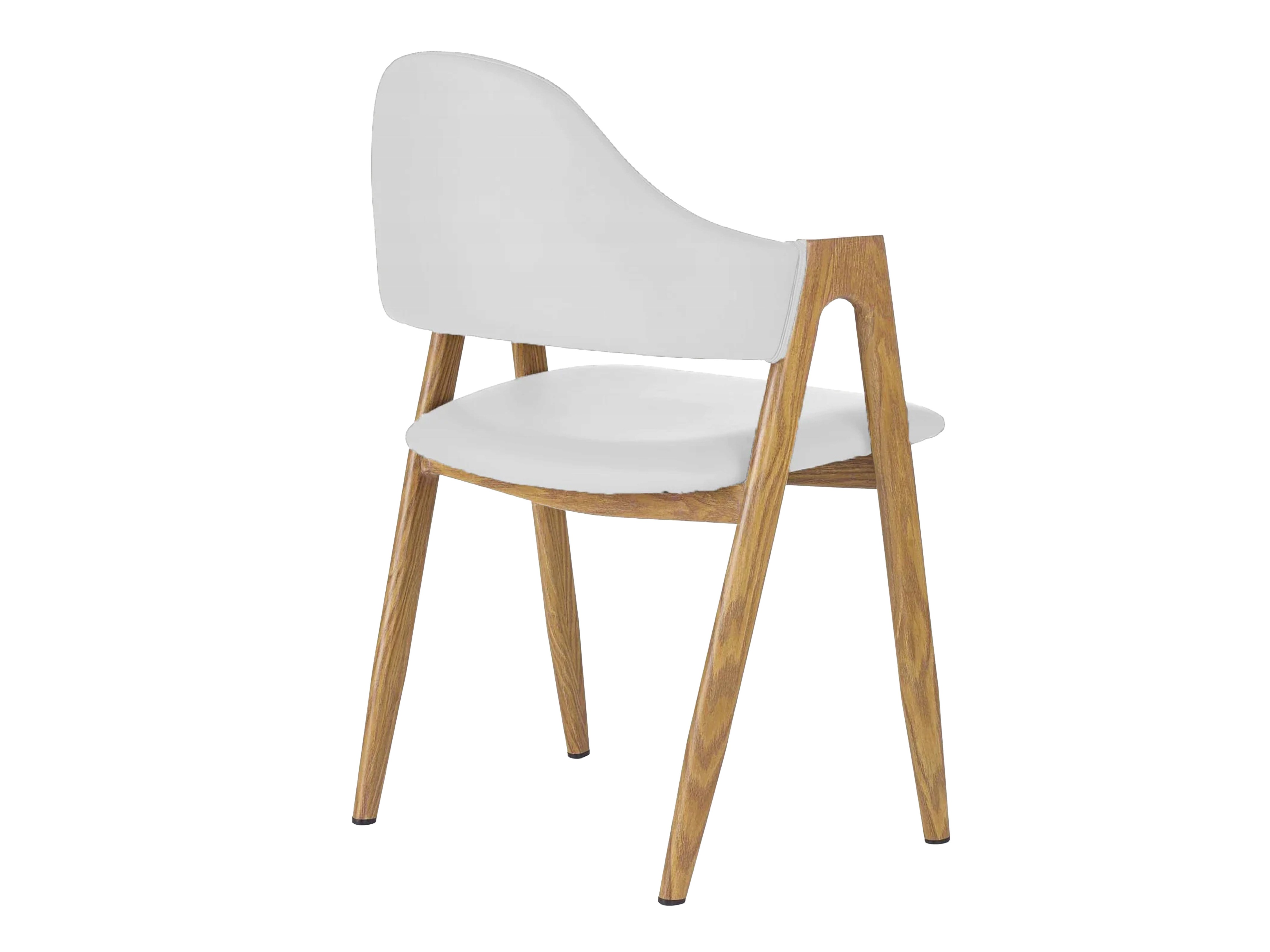Scaun Houston 561 (Alb + stejar)