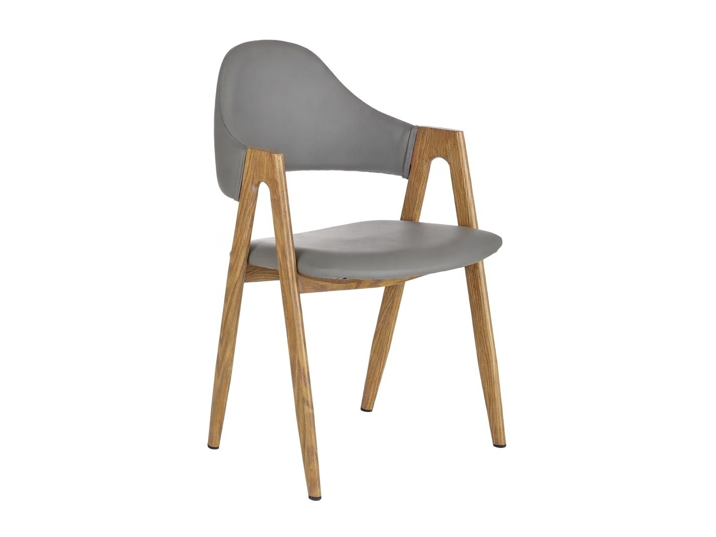 Scaun Houston 561 (Gri + stejar)
