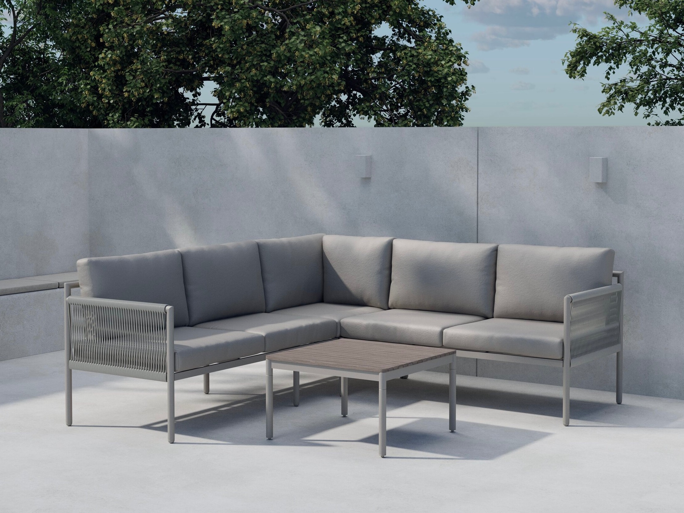 Set mobilier de exterior Dallas 5191