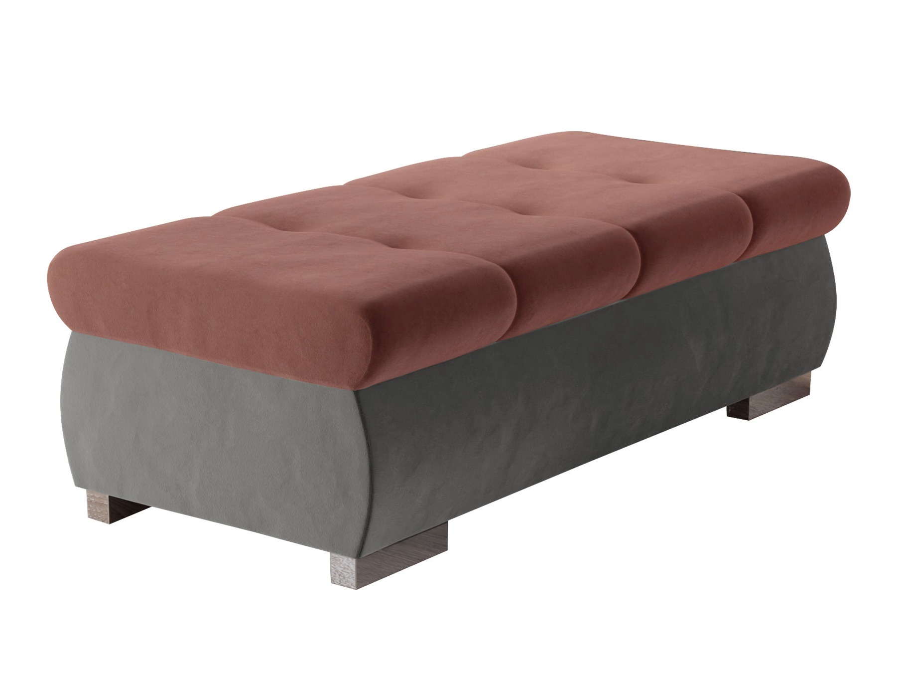 Bancă tapițată Comfivo Nitor I (Magic Velvet 2217 + Magic Velvet 2258)