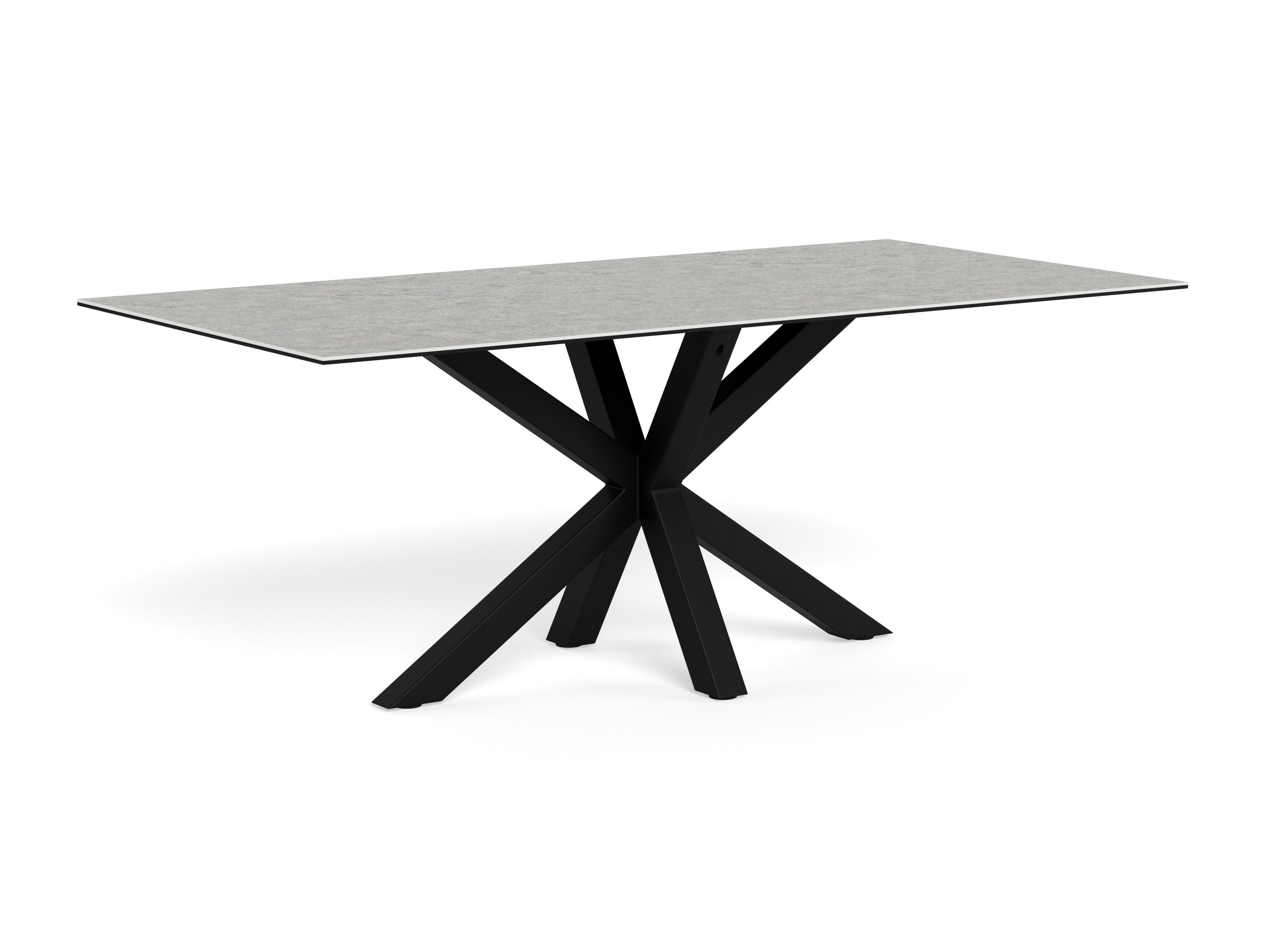 Masă Norsica 394 (Gri deschis + Negru)