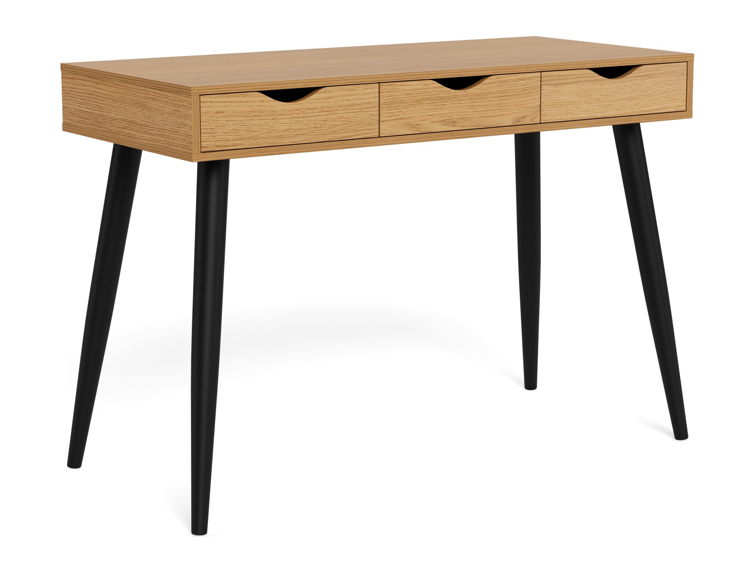 Birou Norsica 113 (Stejar natur + Negru)