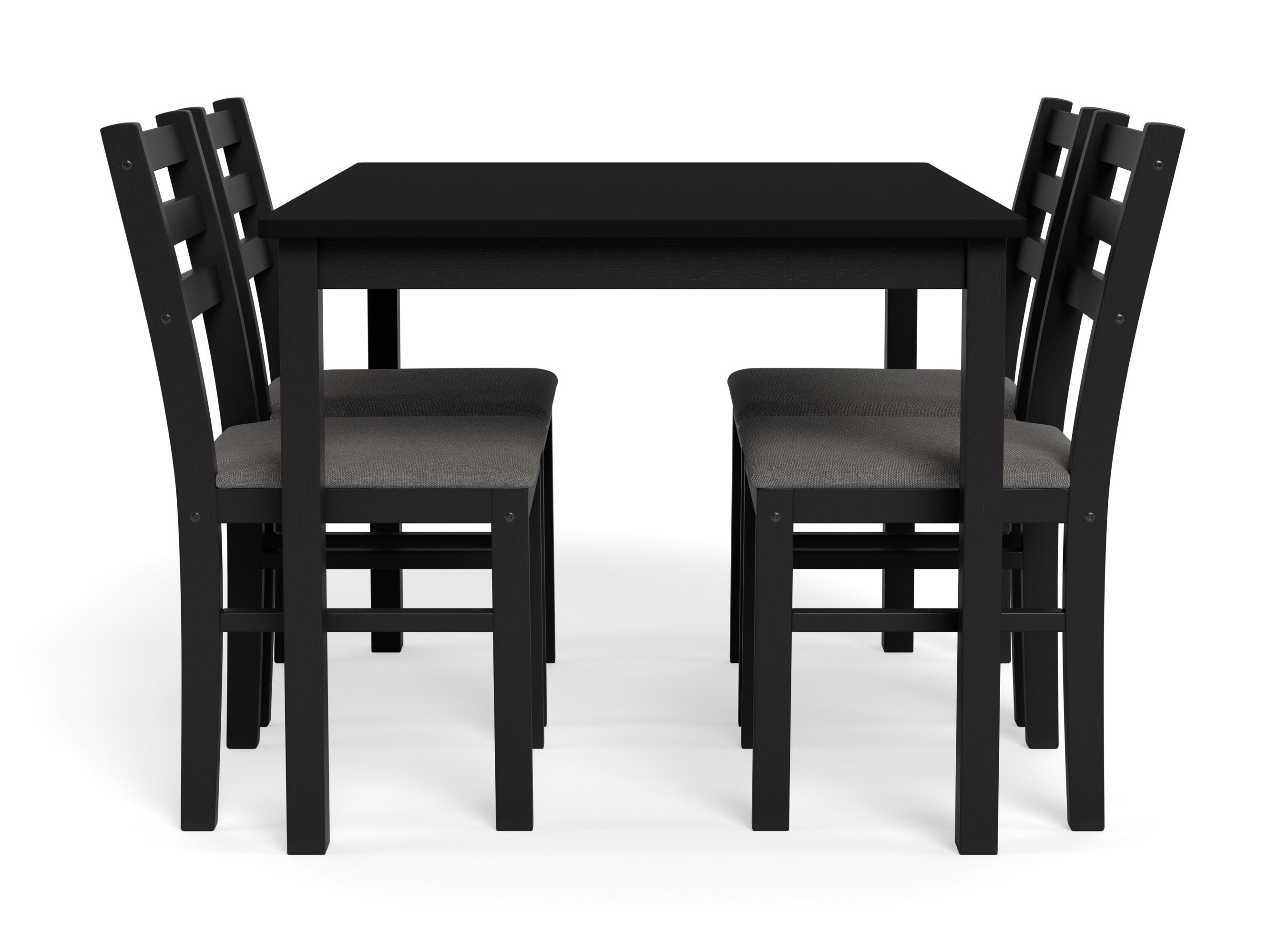 Set de mese Norsica 857 (Negru + Gri deschis)