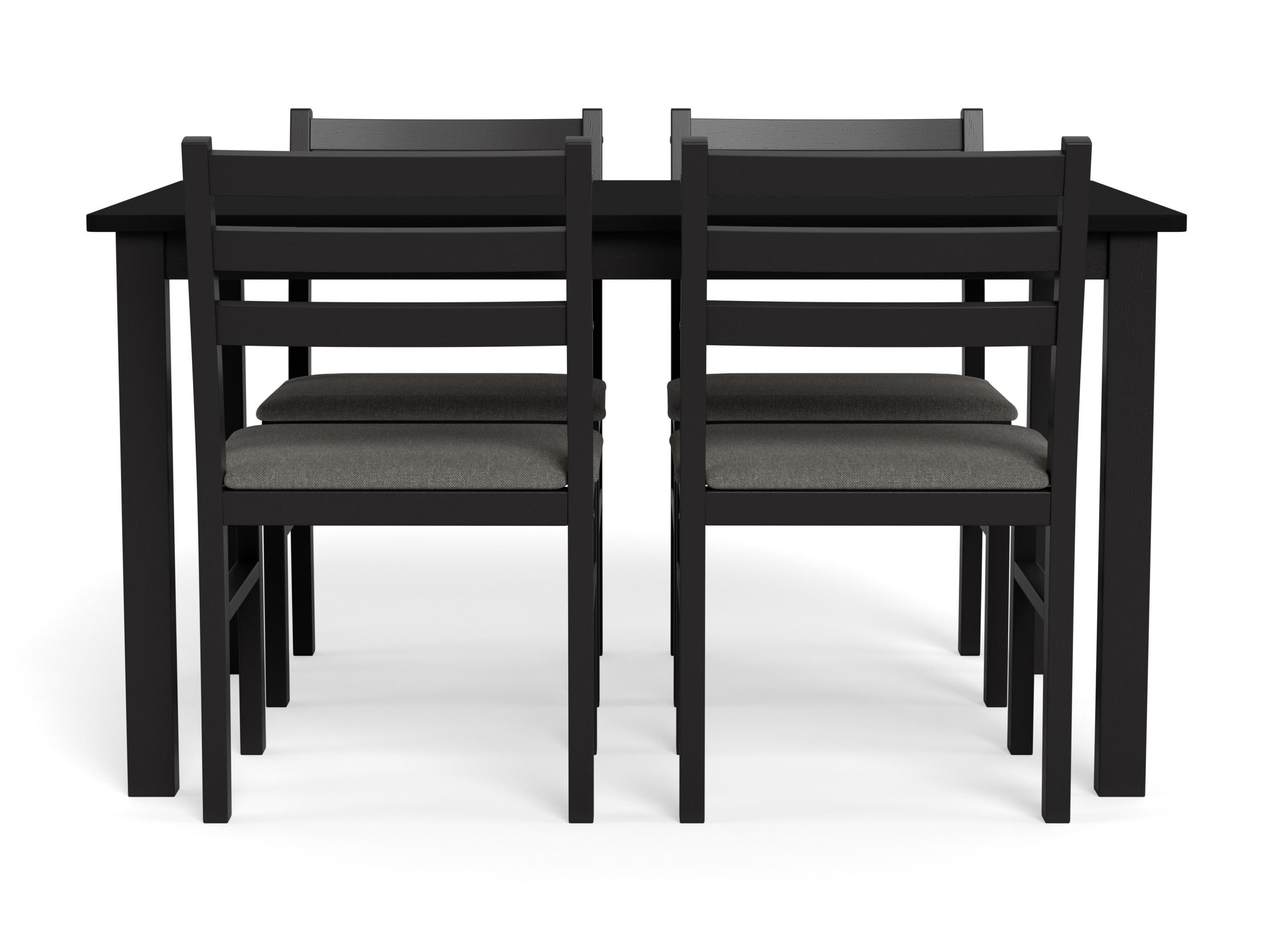 Set de mese Norsica 857 (Negru + Gri deschis)