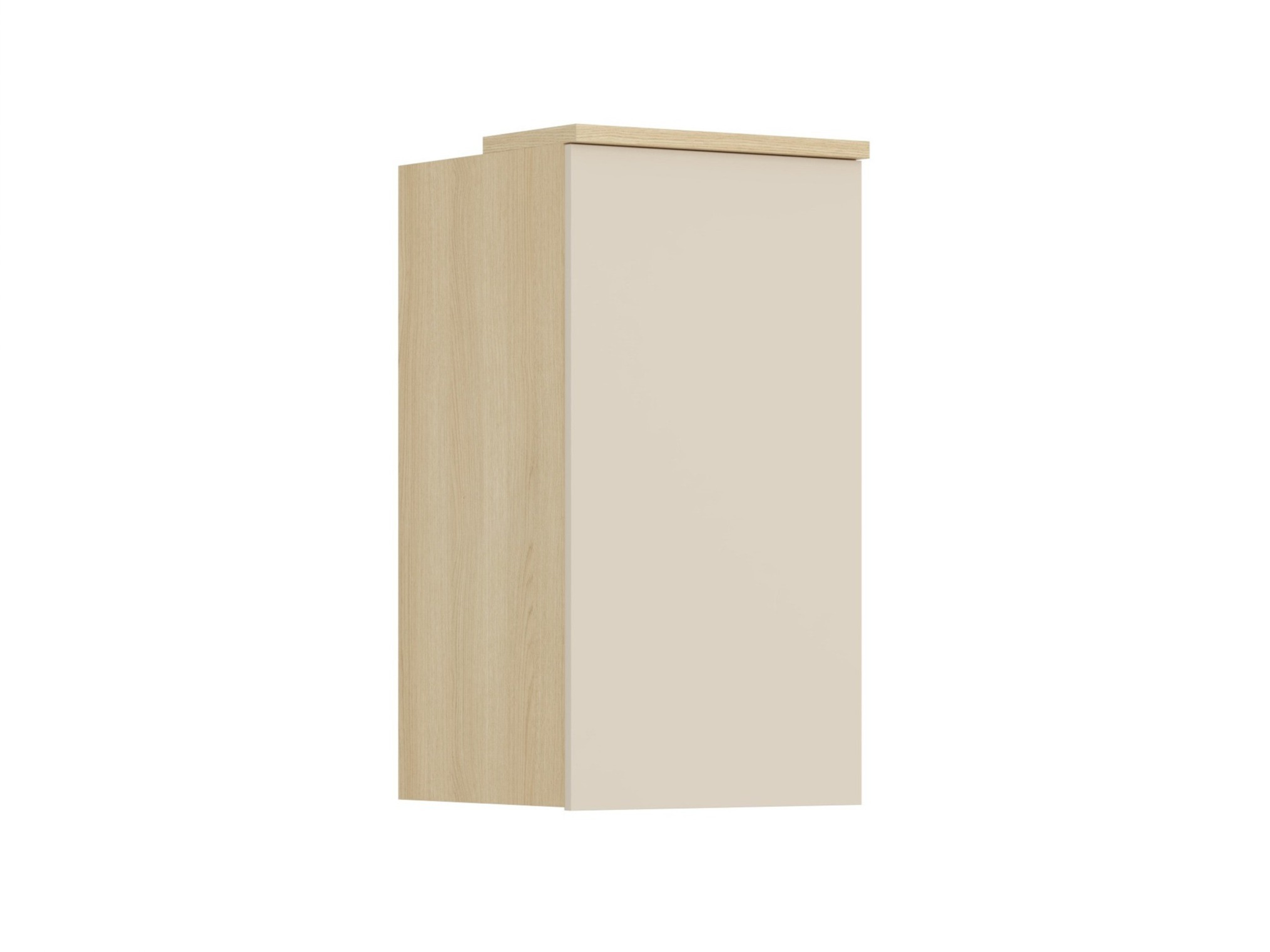 Dulap de perete Nolcala 102 (Stejar + Bej)