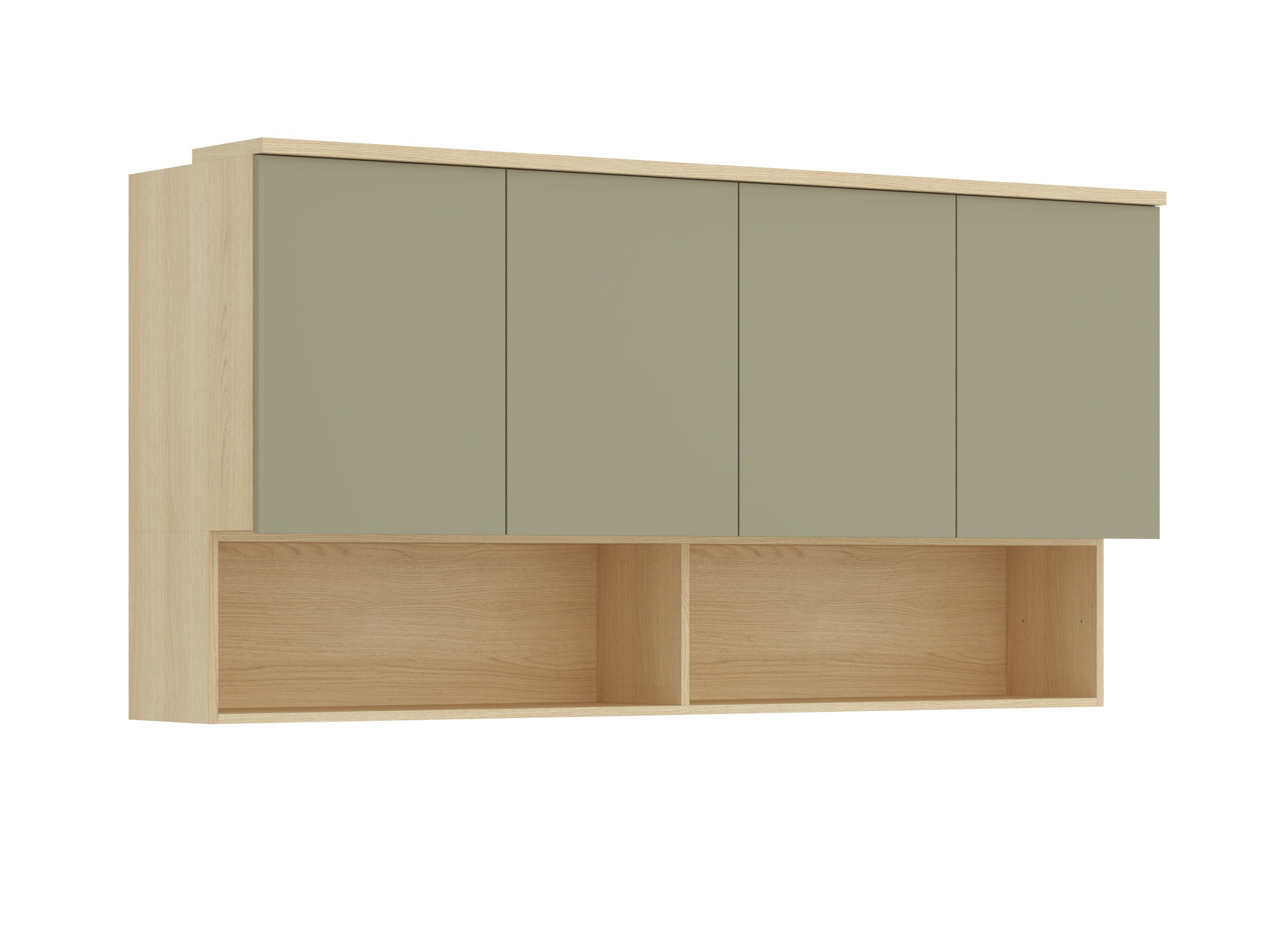 Dulap de perete Nolcala 105 (Stejar + Eucalipt)