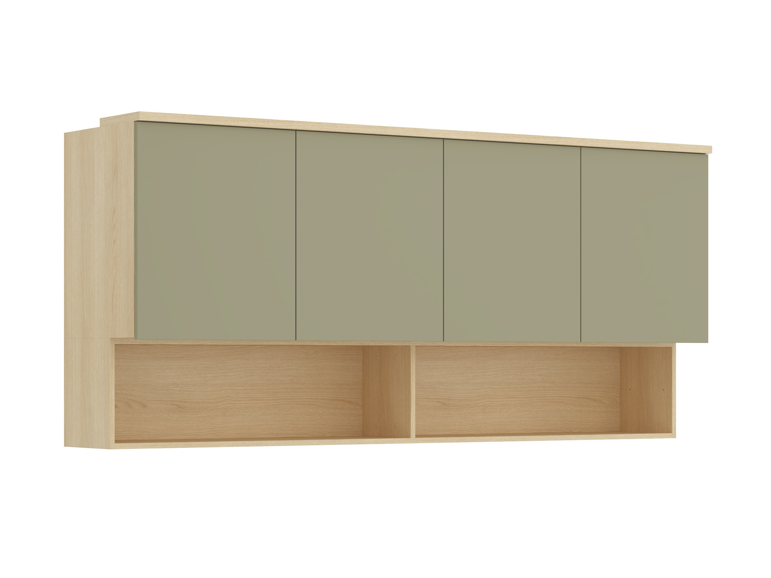 Dulap de perete Nolcala 106 (Stejar + Eucalipt)