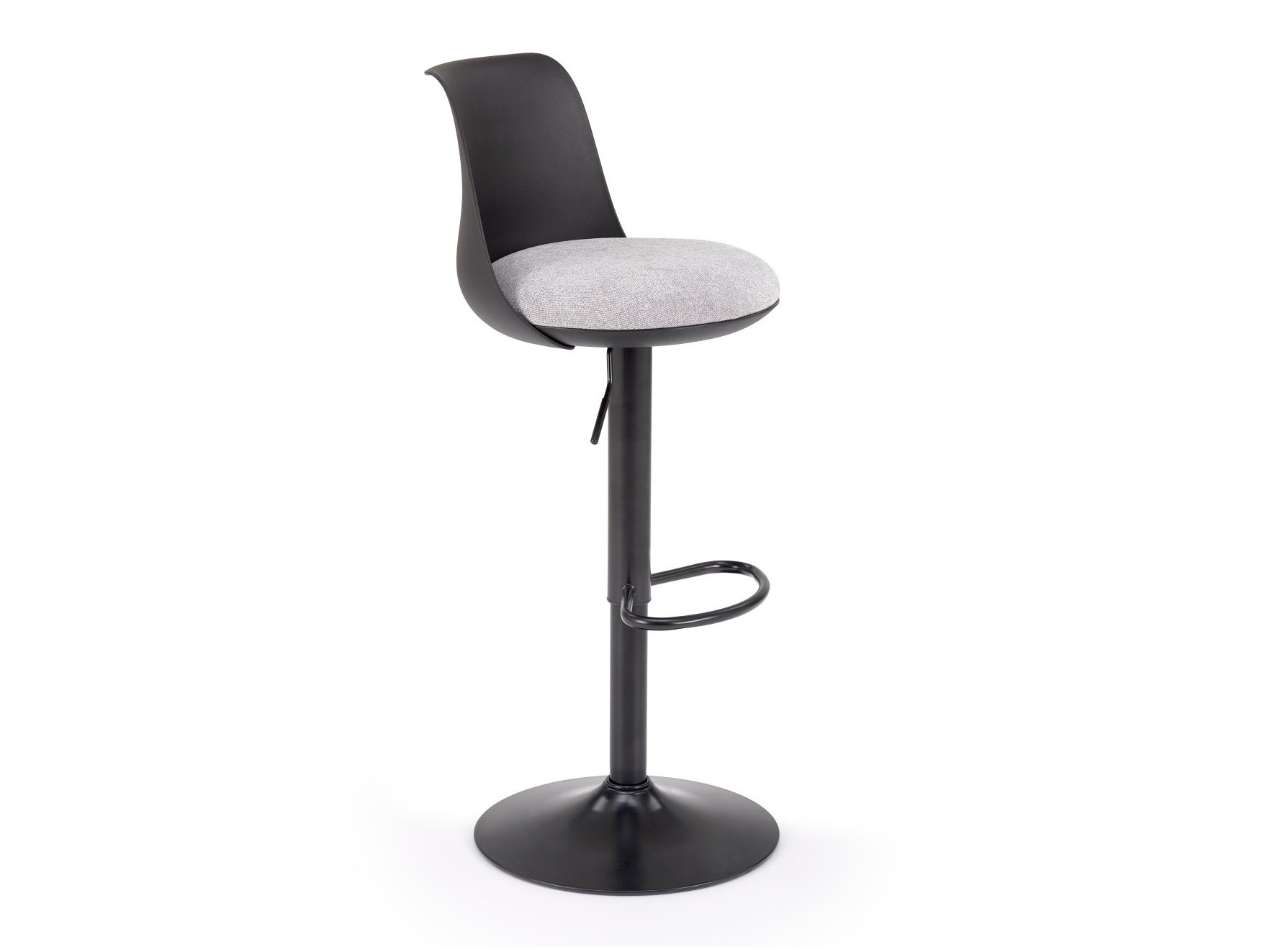 Scaun bar Houston 2104 (Gri + Negru)