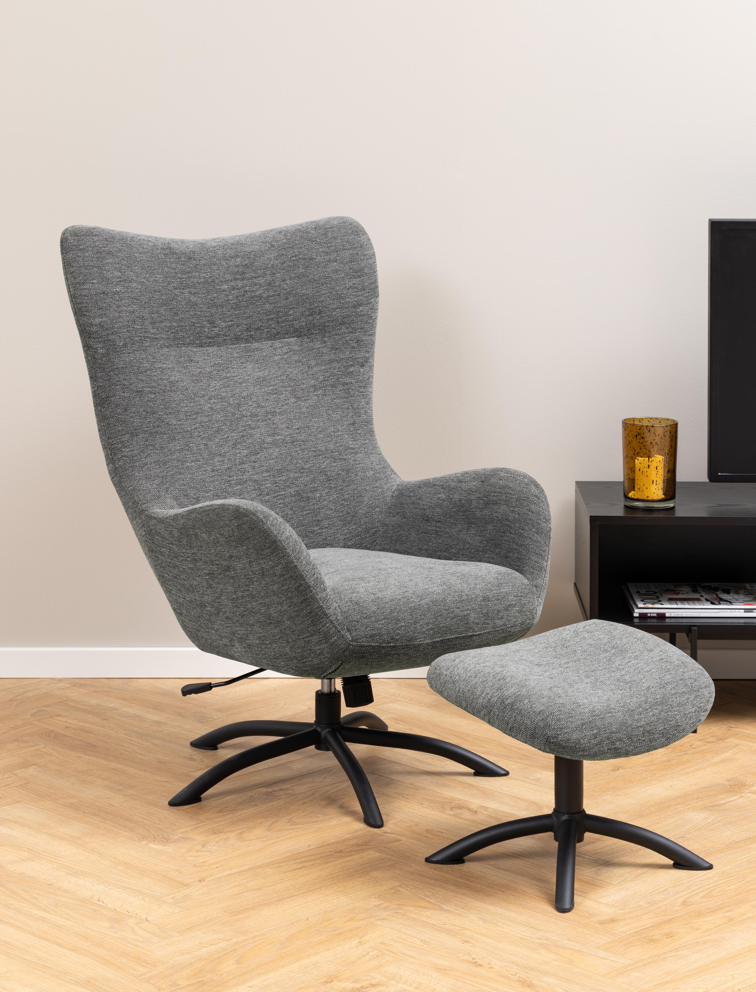 Fotoliu Norsica 490 (Negru + Gri)
