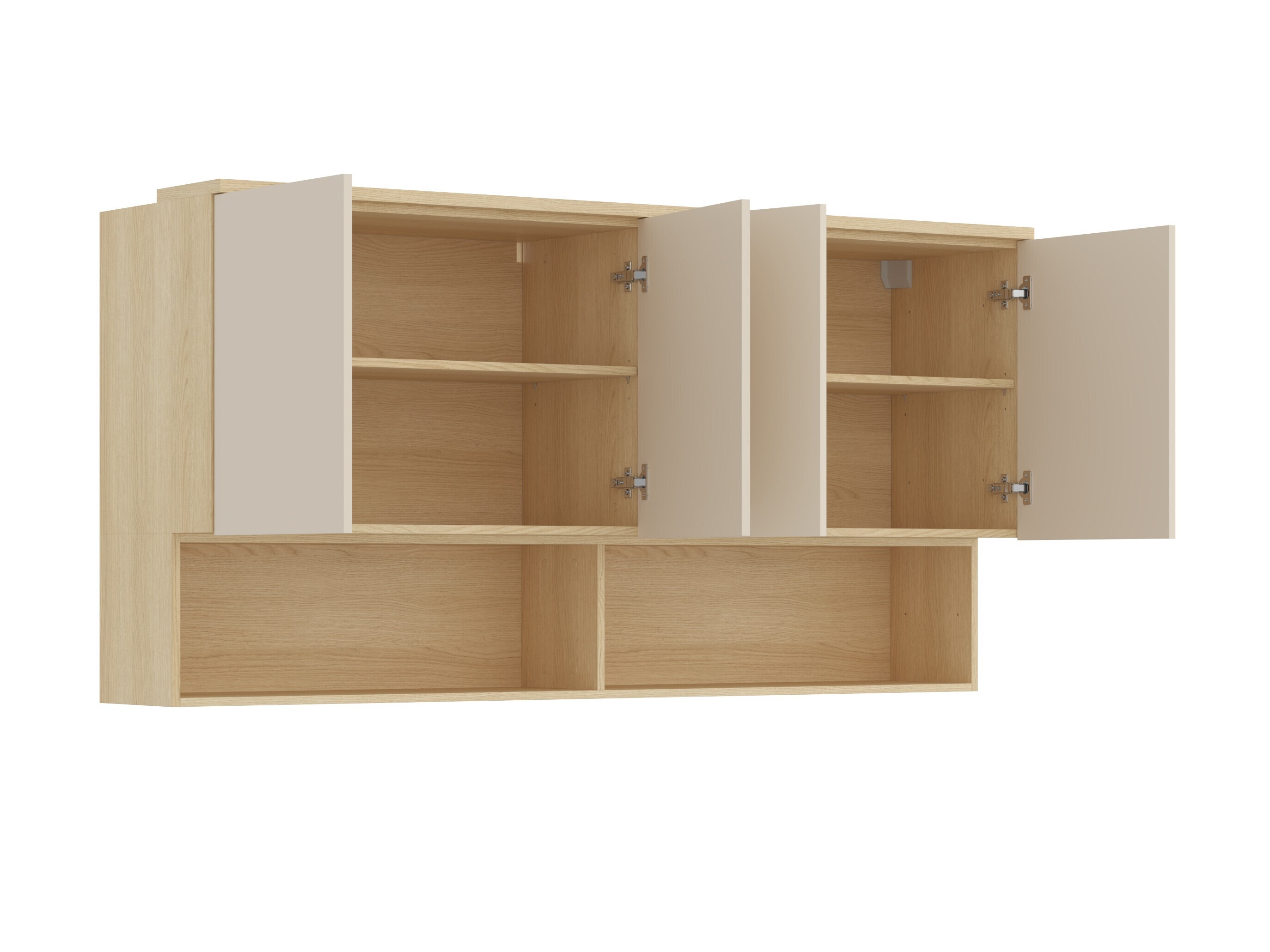 Set dormitor Nolcala 126 (Stejar + Bej)