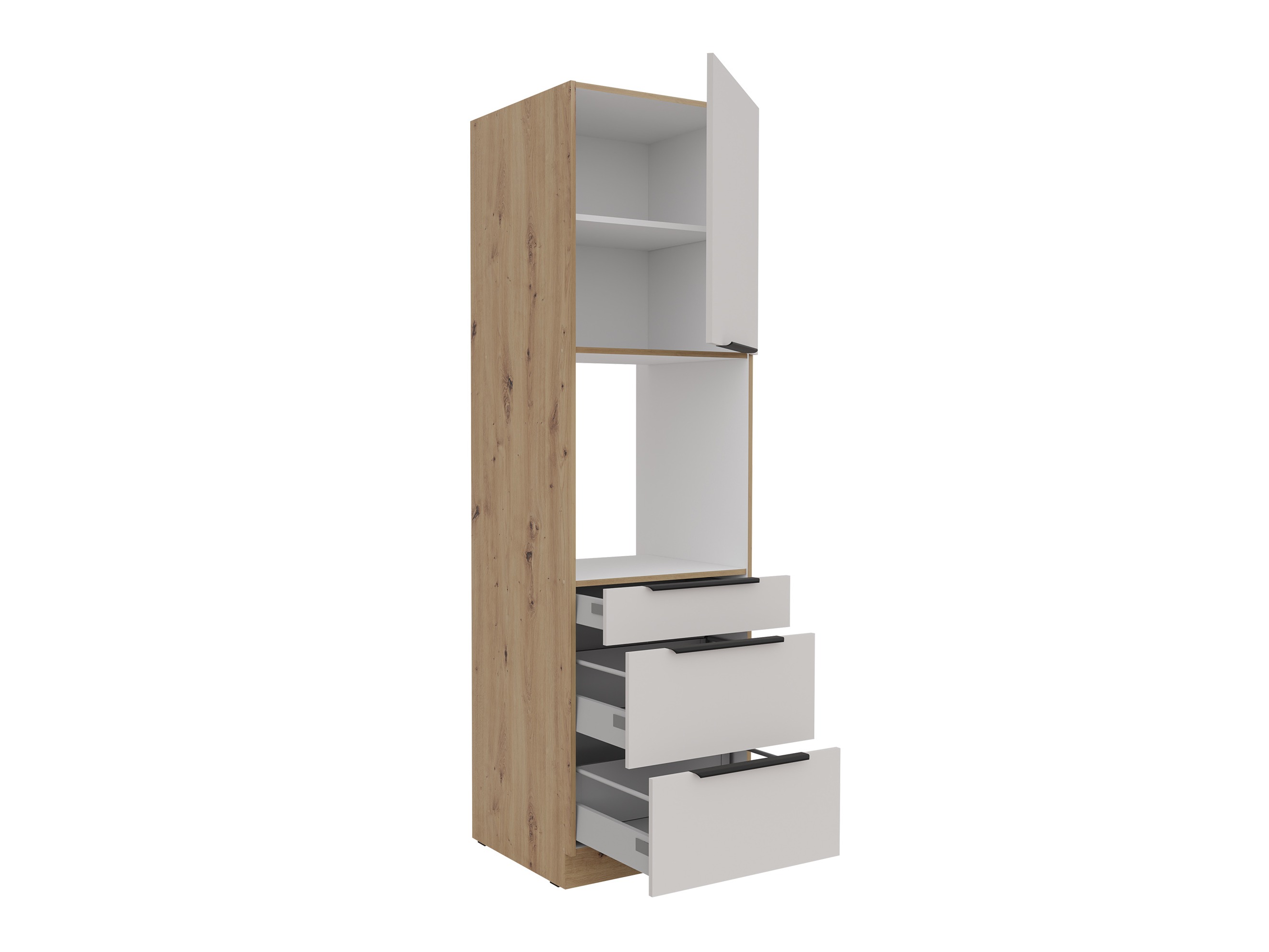 Dulap modular pentru electrocasnice incorporabile Sole 135