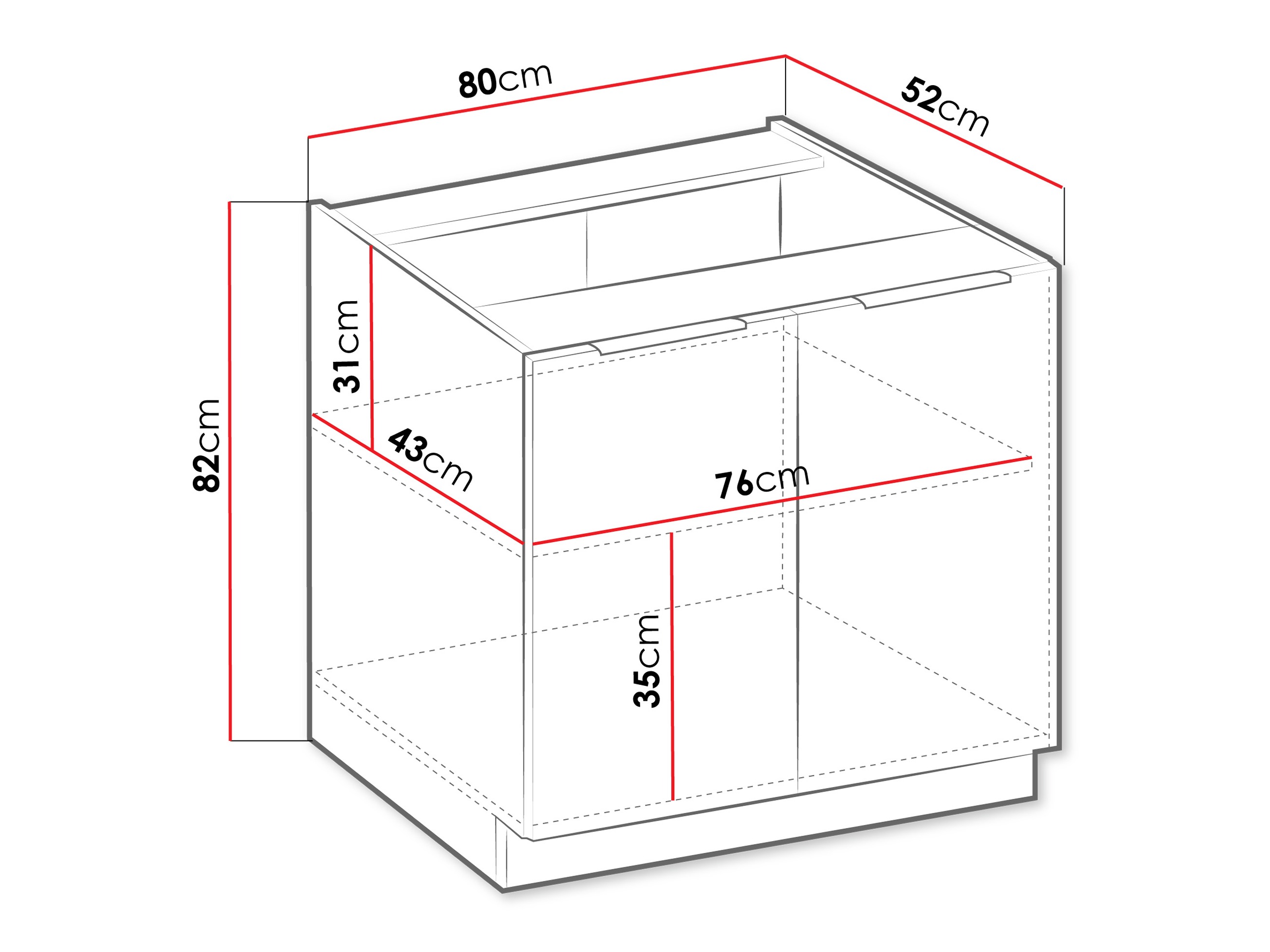 Dulap modular cu uși Sole 146