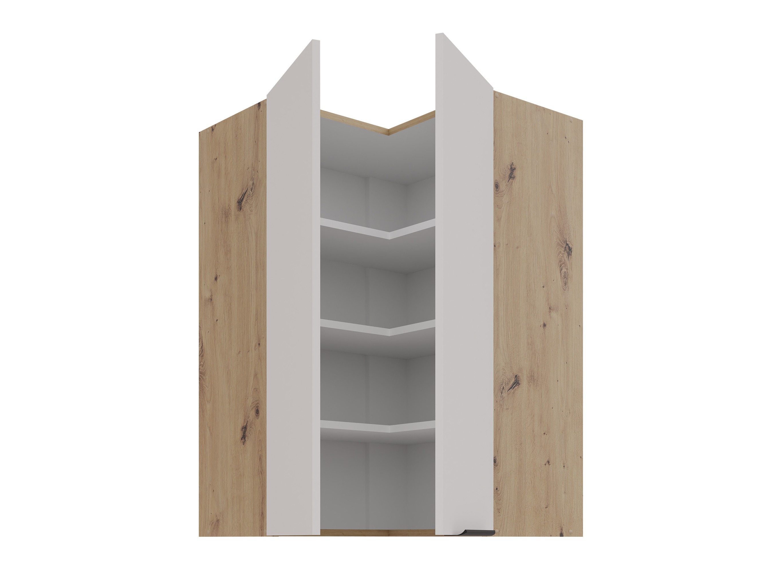 Dulap modular de colț pentru perete Sole 145