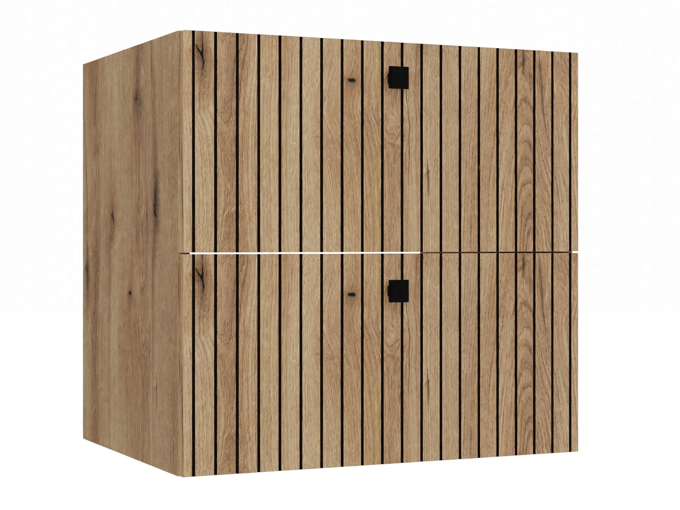 Cabinet atârnat pentru baie Mandeville 314 (Stejar)